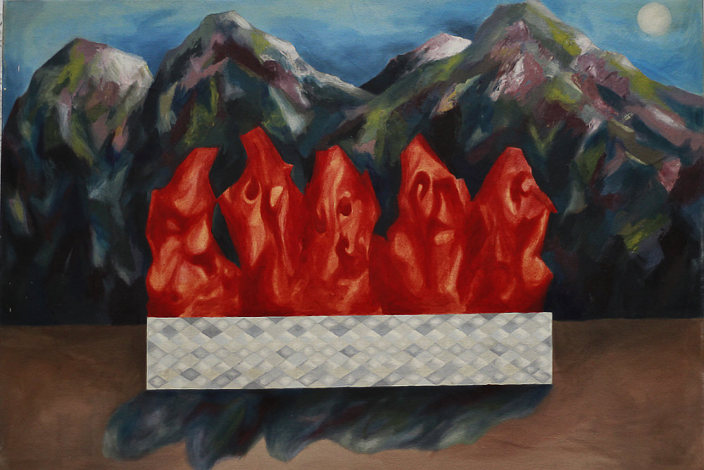 نمایشگاه «آدم، غول، سنگ» در گالری «کارگاه هنر» نمایشگاه «آدم، غول، سنگ» در گالری «کارگاه هنر»