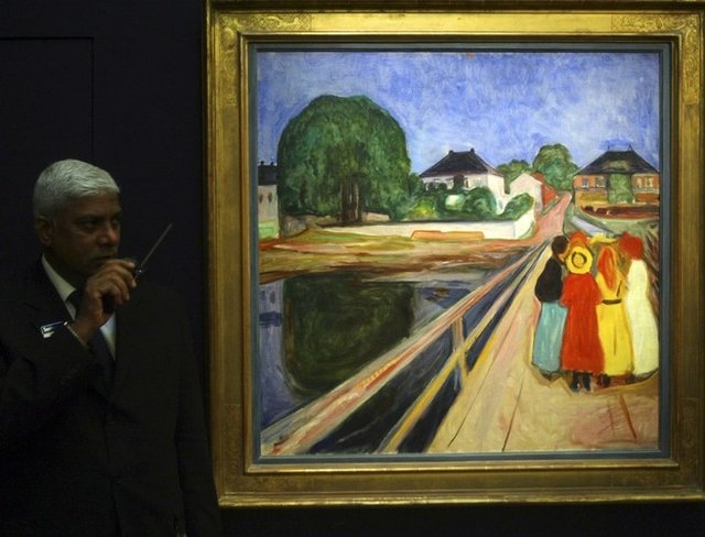 حراج اثر ۵۰ میلیون دلاری نقاش «جیغ» حراج اثر ۵۰ میلیون دلاری نقاش «جیغ»