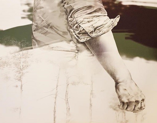 Hands from the sky and tree in the works of Vahid Mirza Mohammadi Hands from the sky and tree in the works of Vahid Mirza Mohammadi