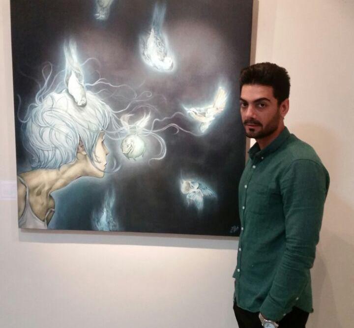 نمایشگاه نقاشی علیرضا چمک با عنوان"خواب های یک ماهی" نمایشگاه نقاشی علیرضا چمک با عنوان"خواب های یک ماهی"