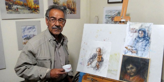 نمایشگاه نقاشی آثار استاد ایرج یزدان پناه نمایشگاه نقاشی آثار استاد ایرج یزدان پناه