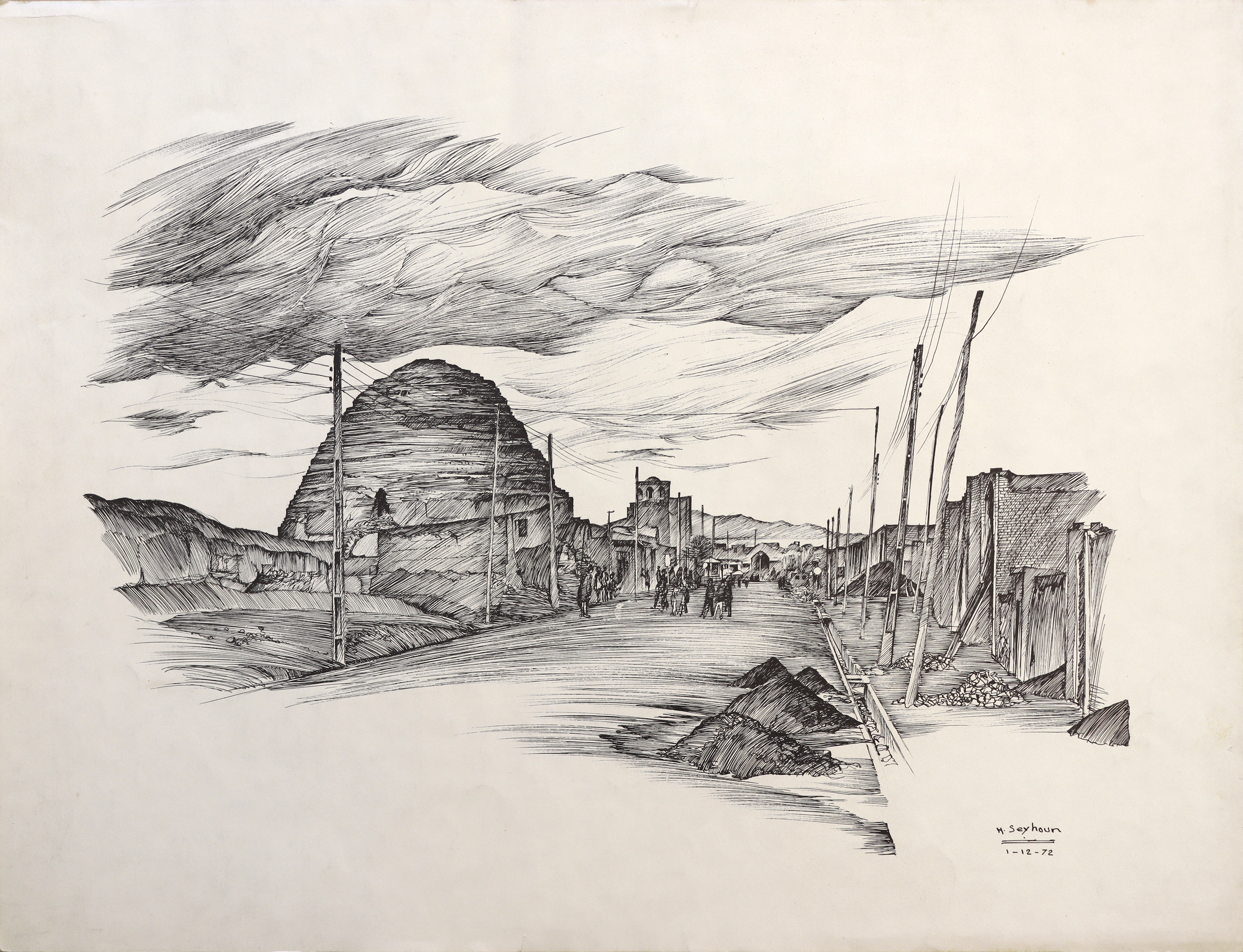 Artwork Untitled by hooshang Seyhoun Artwork Untitled by hooshang Seyhoun