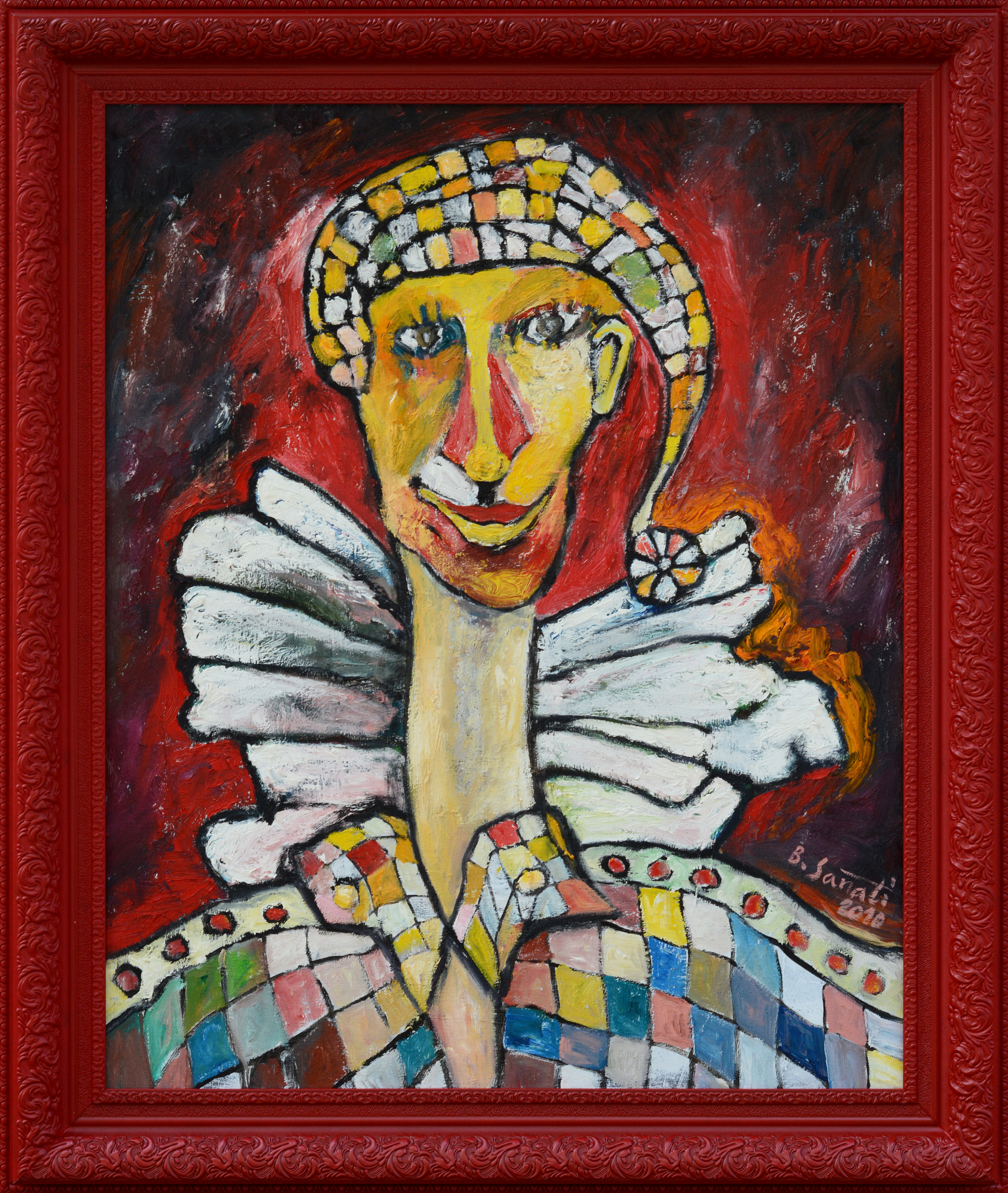 اثر نهمین دلقک از بهراد صنعتی اثر نهمین دلقک از بهراد صنعتی