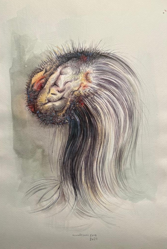 Artwork the brain 15 by navid bijani Artwork the brain 15 by navid bijani