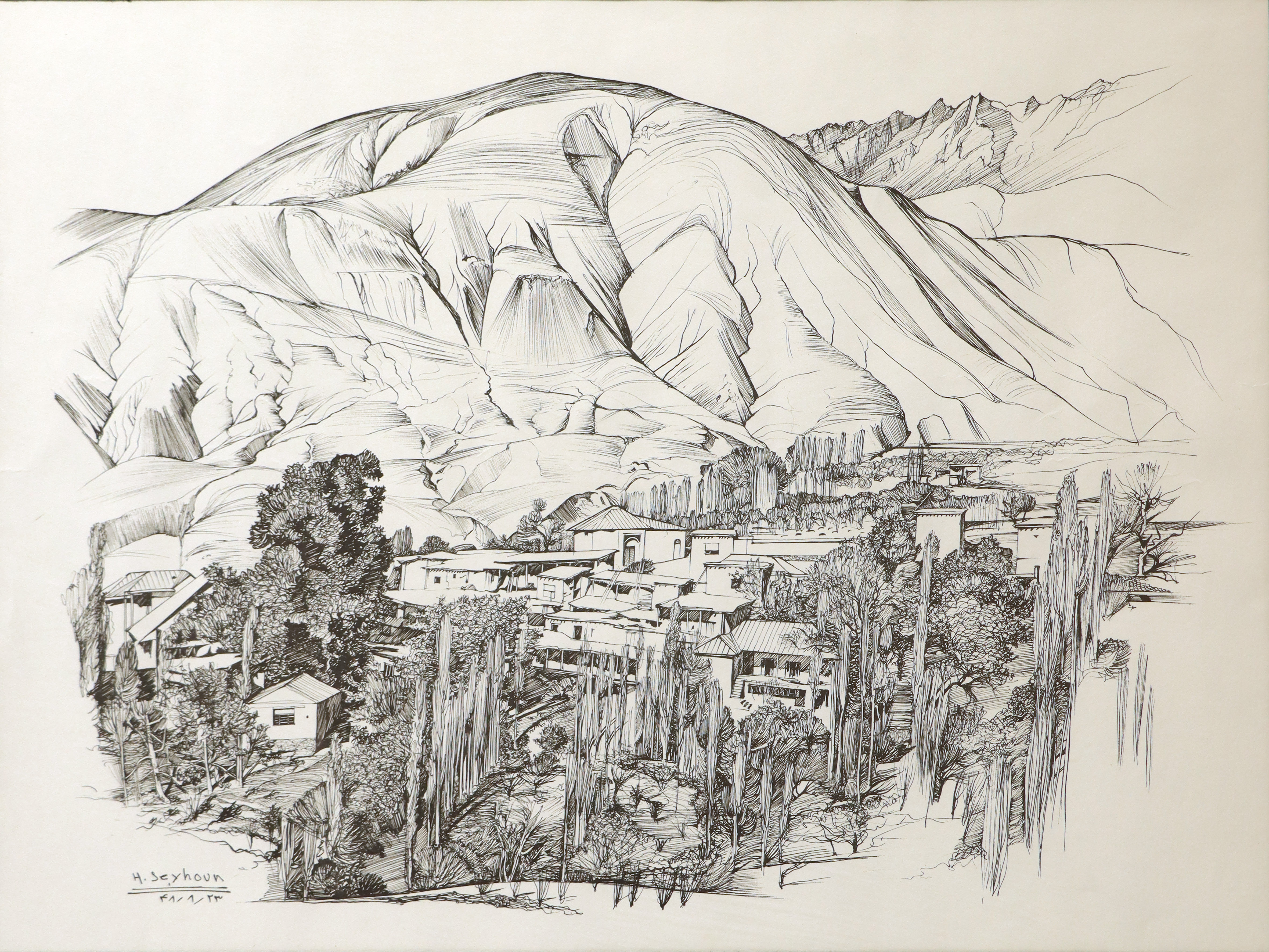 Artwork Untitled by hooshang Seyhoun Artwork Untitled by hooshang Seyhoun