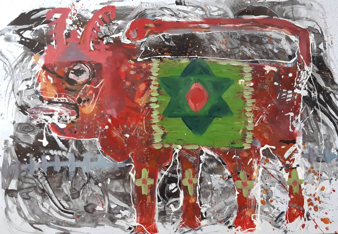 اثر شیر قرمز ایرانی یک یک از اسکندر سلمانپور اثر شیر قرمز ایرانی یک یک از اسکندر سلمانپور