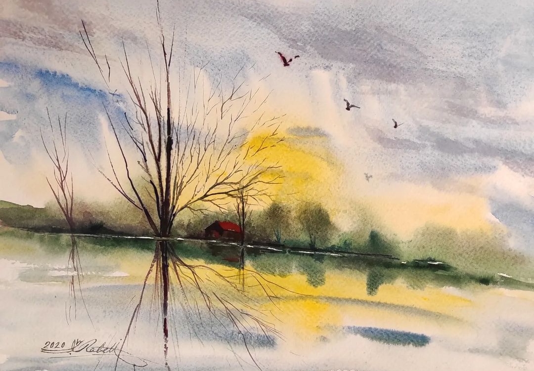 Artwork Sundown by abdolreza rabeti Artwork Sundown by abdolreza rabeti