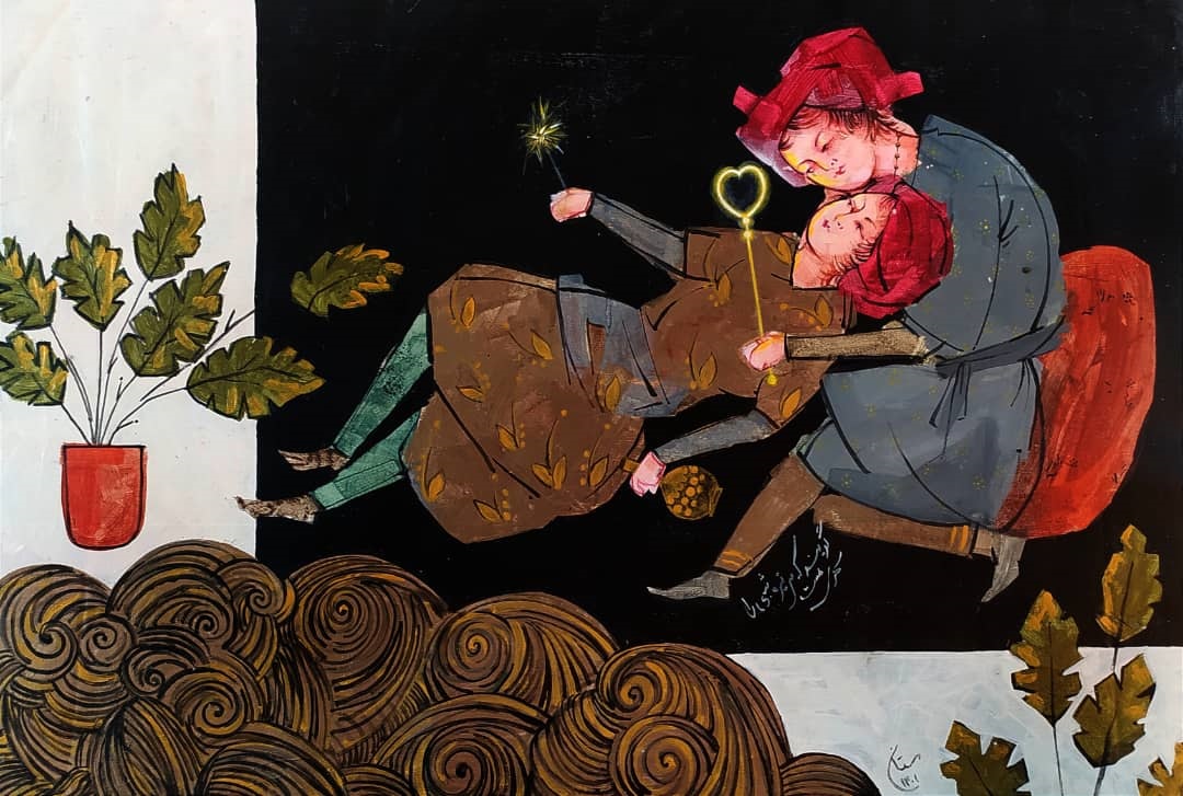 اثر بدون عنوان از محمد مستان دهی اثر بدون عنوان از محمد مستان دهی