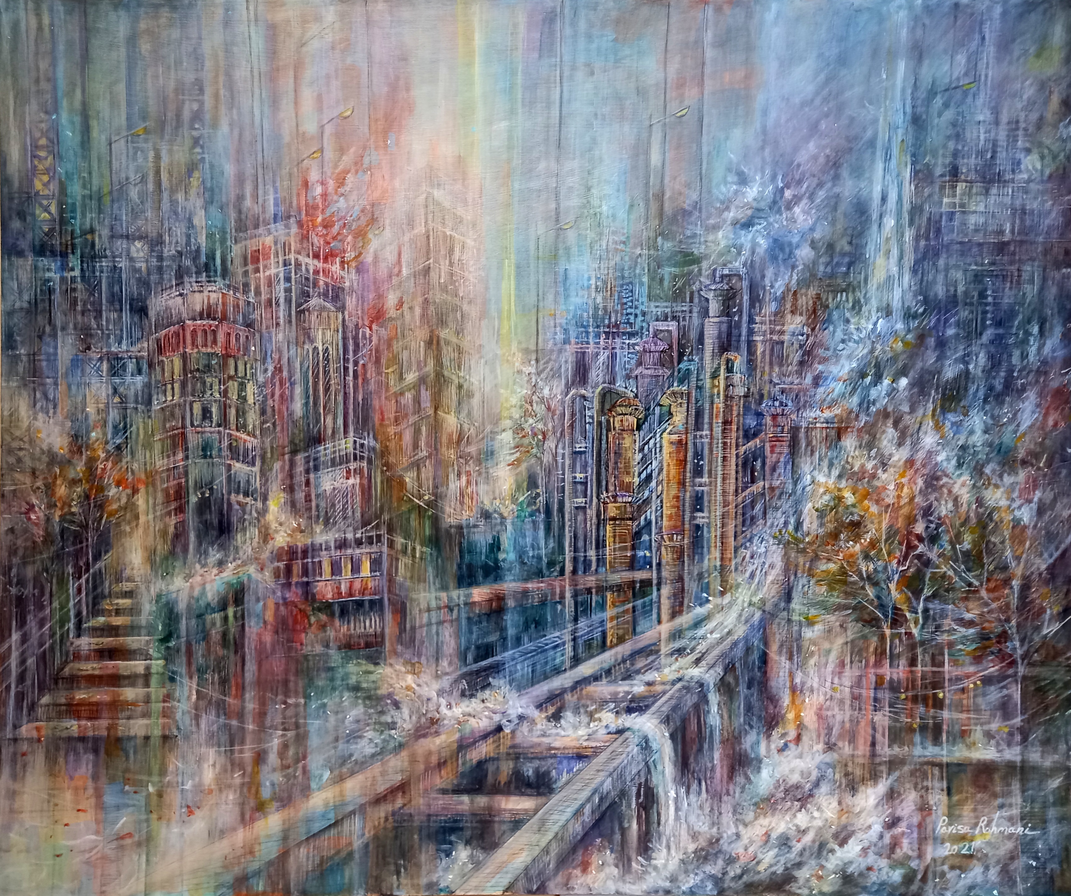 اثر بدون عنوان ۱۰ از پریسا رحمانی اثر بدون عنوان ۱۰ از پریسا رحمانی