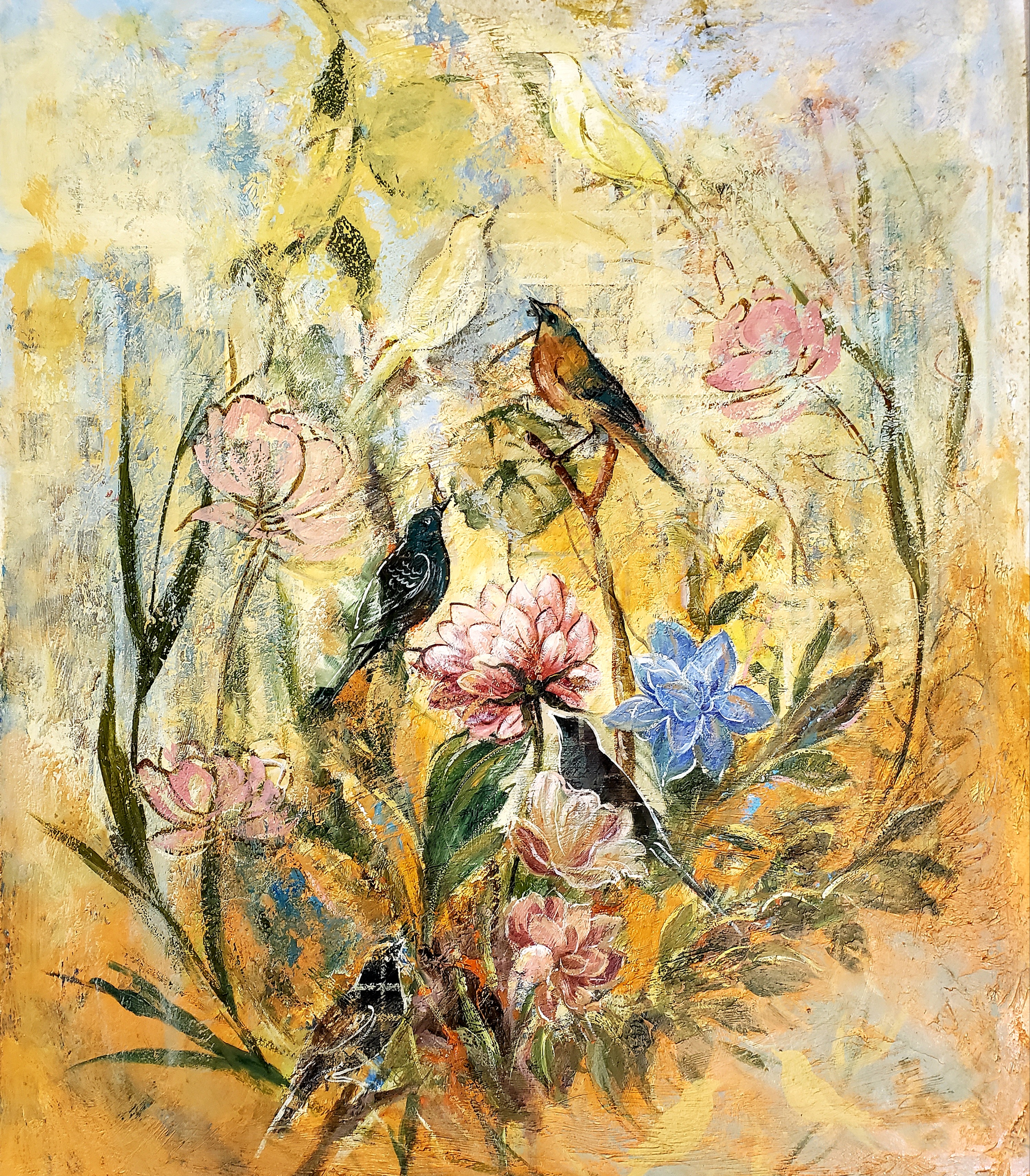 اثر گل و مرغ 2 از محمد جواد طاهرخانی اثر گل و مرغ 2 از محمد جواد طاهرخانی