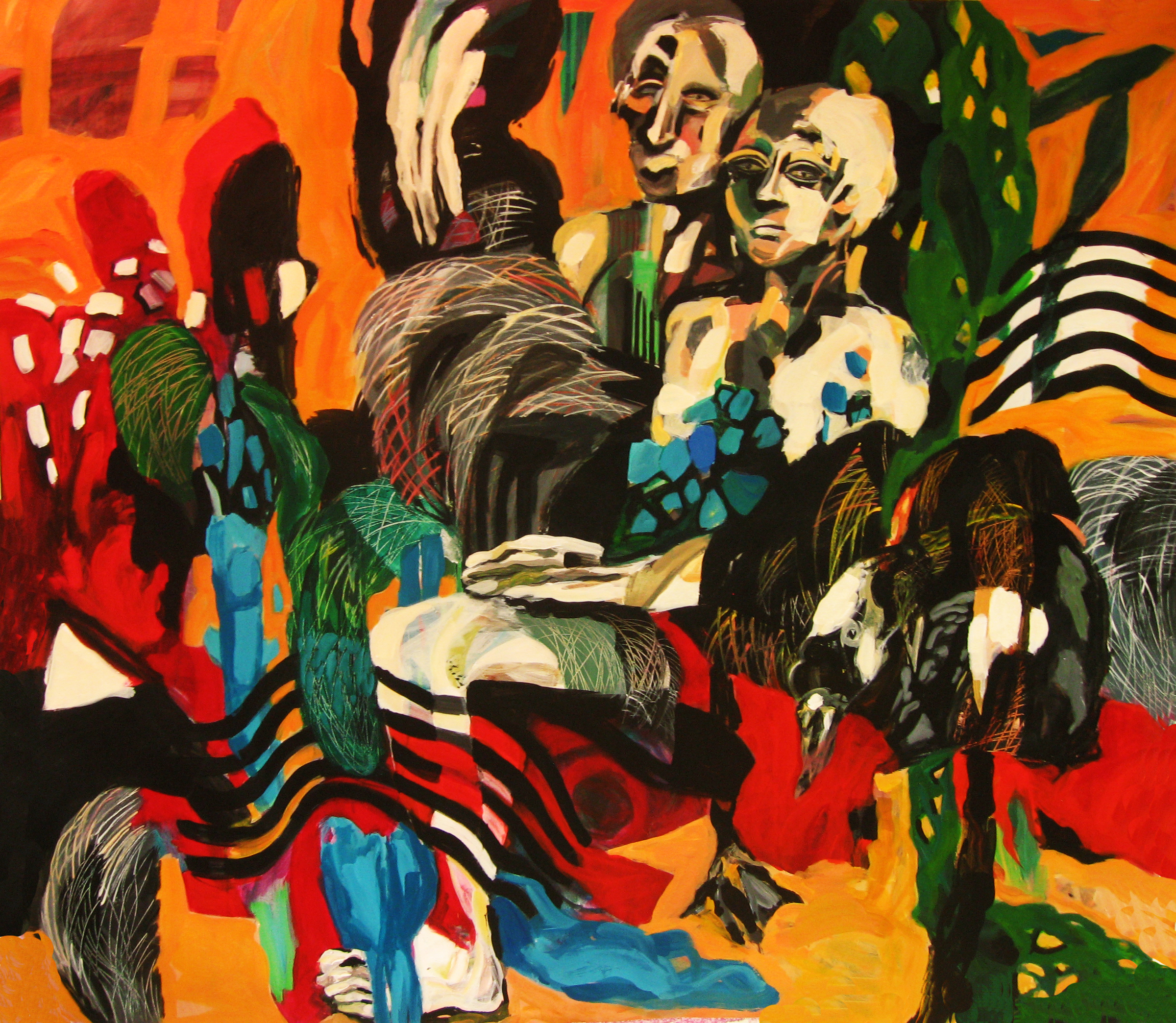 Artwork The garden of Eden by Lolita Baratpour Artwork The garden of Eden by Lolita Baratpour