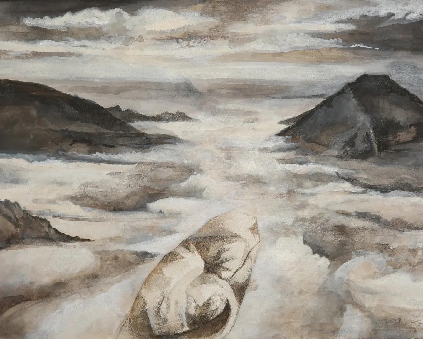 Artwork Where we are not by raheleh ghavi panjeh Artwork Where we are not by raheleh ghavi panjeh