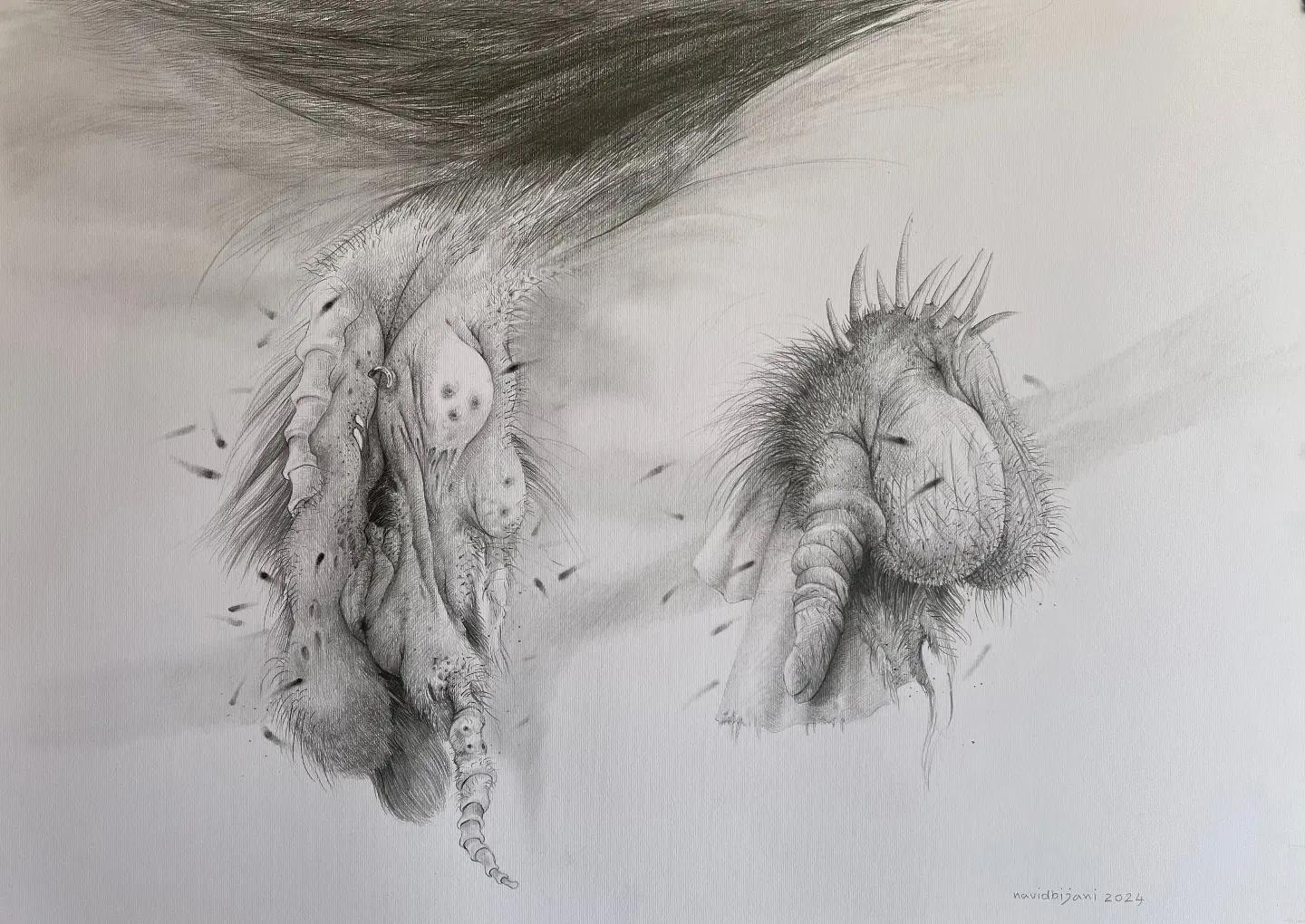 Artwork The monster inside 14 by navid bijani Artwork The monster inside 14 by navid bijani