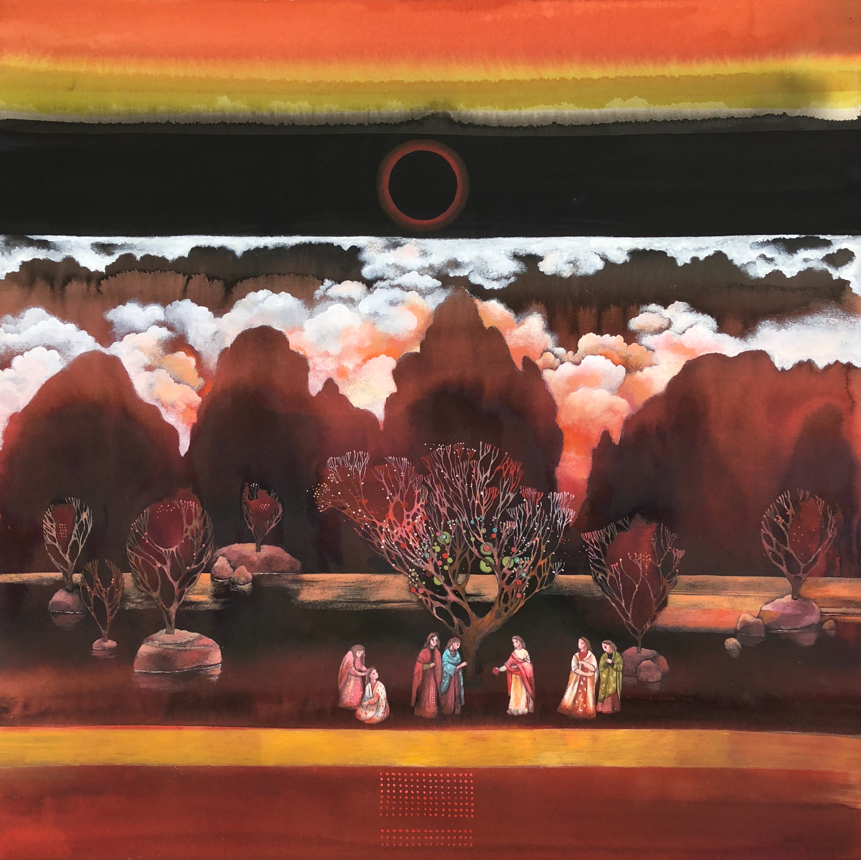 Artwork Before dark day arrives by maneli manouchehri Artwork Before dark day arrives by maneli manouchehri