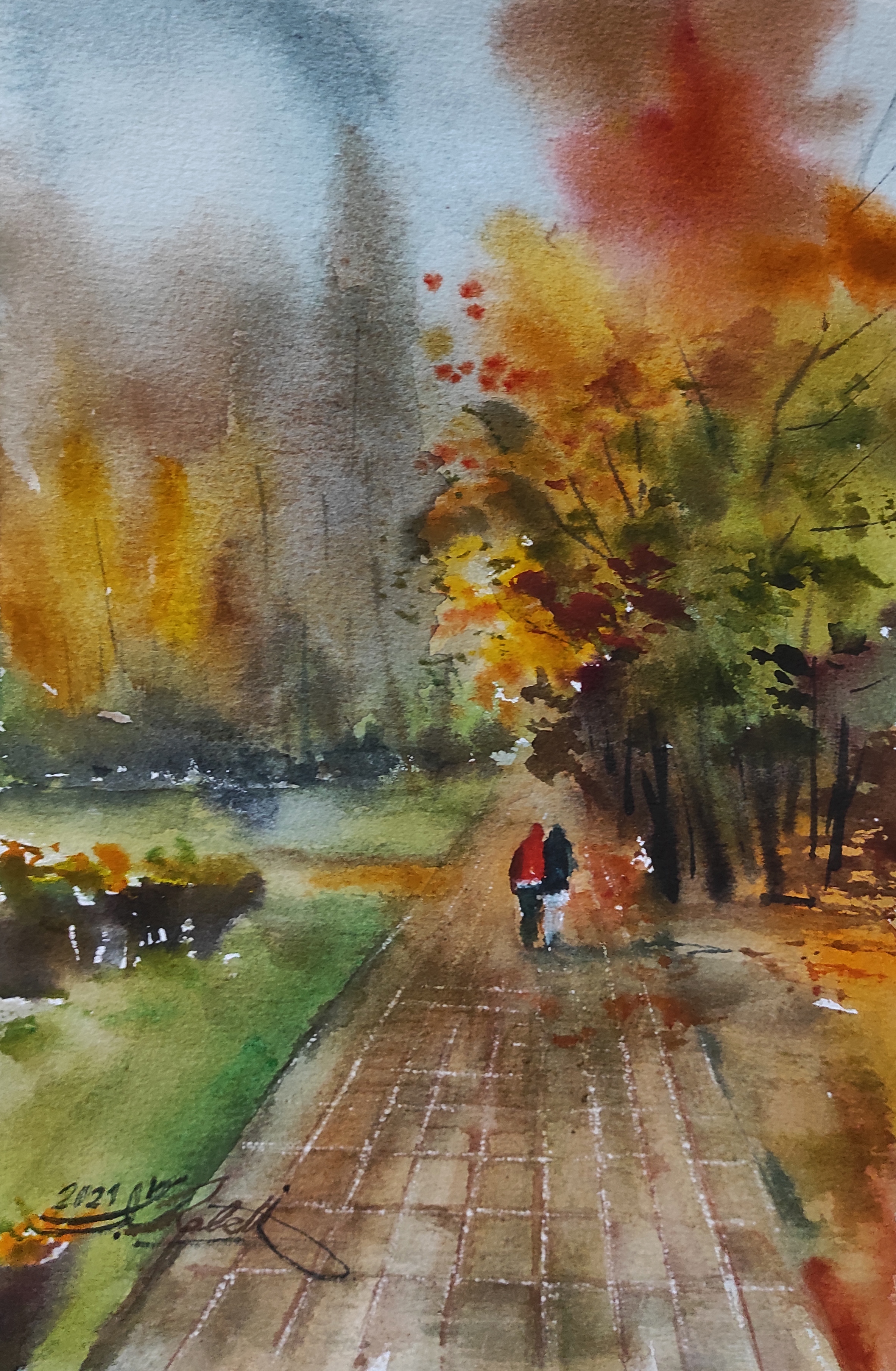 Artwork autumn by abdolreza rabeti Artwork autumn by abdolreza rabeti