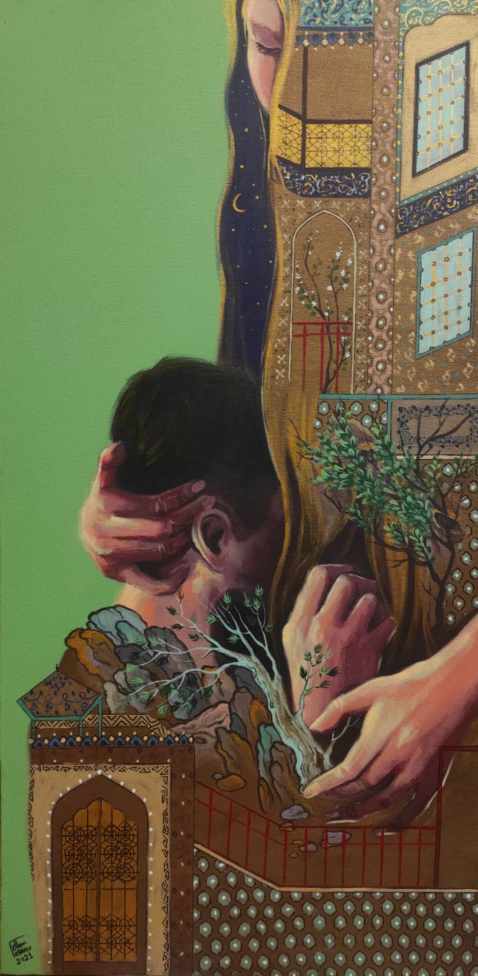 اثر آغوش مادر از الهام حسین پور اثر آغوش مادر از الهام حسین پور