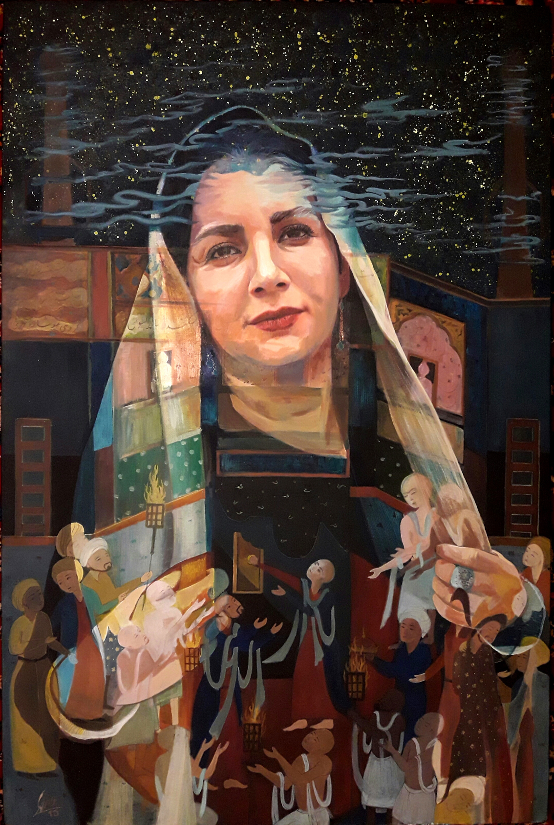 Artwork No title 1 by esmat vahedi Artwork No title 1 by esmat vahedi