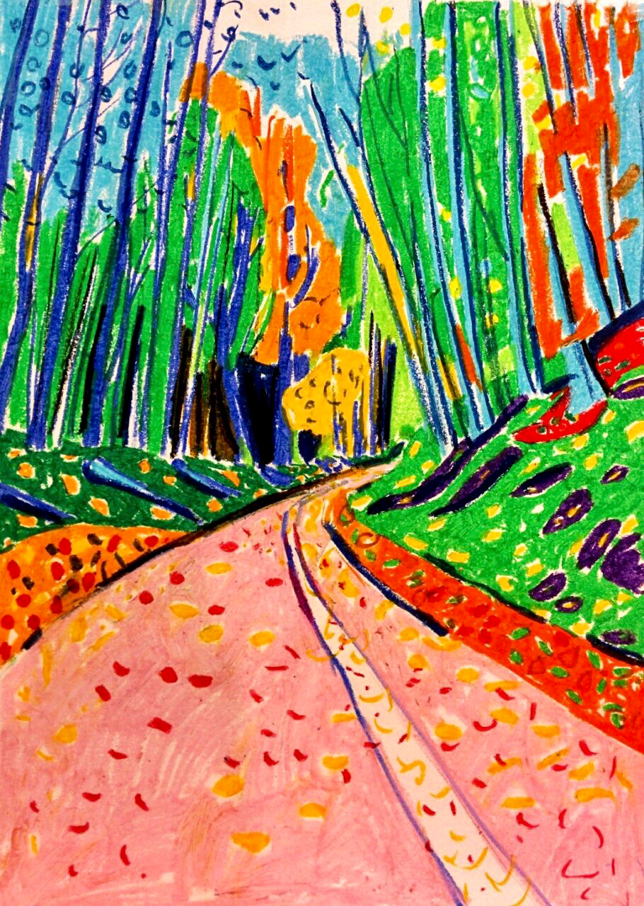 Artwork Golestan forest by Sara Soheilyfar Artwork Golestan forest by Sara Soheilyfar