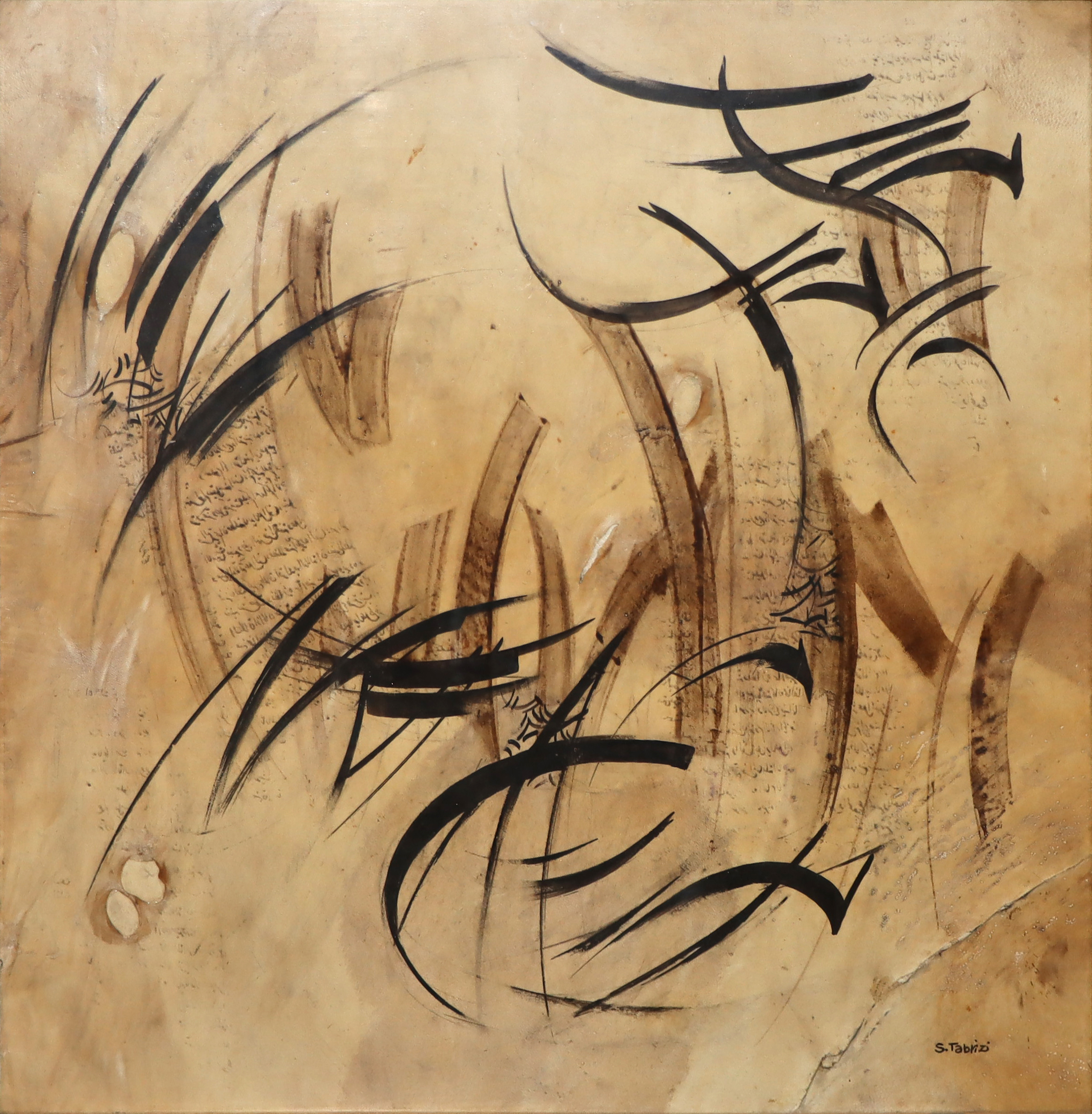 اثر بدون عنوان از صادق تبریزی اثر بدون عنوان از صادق تبریزی