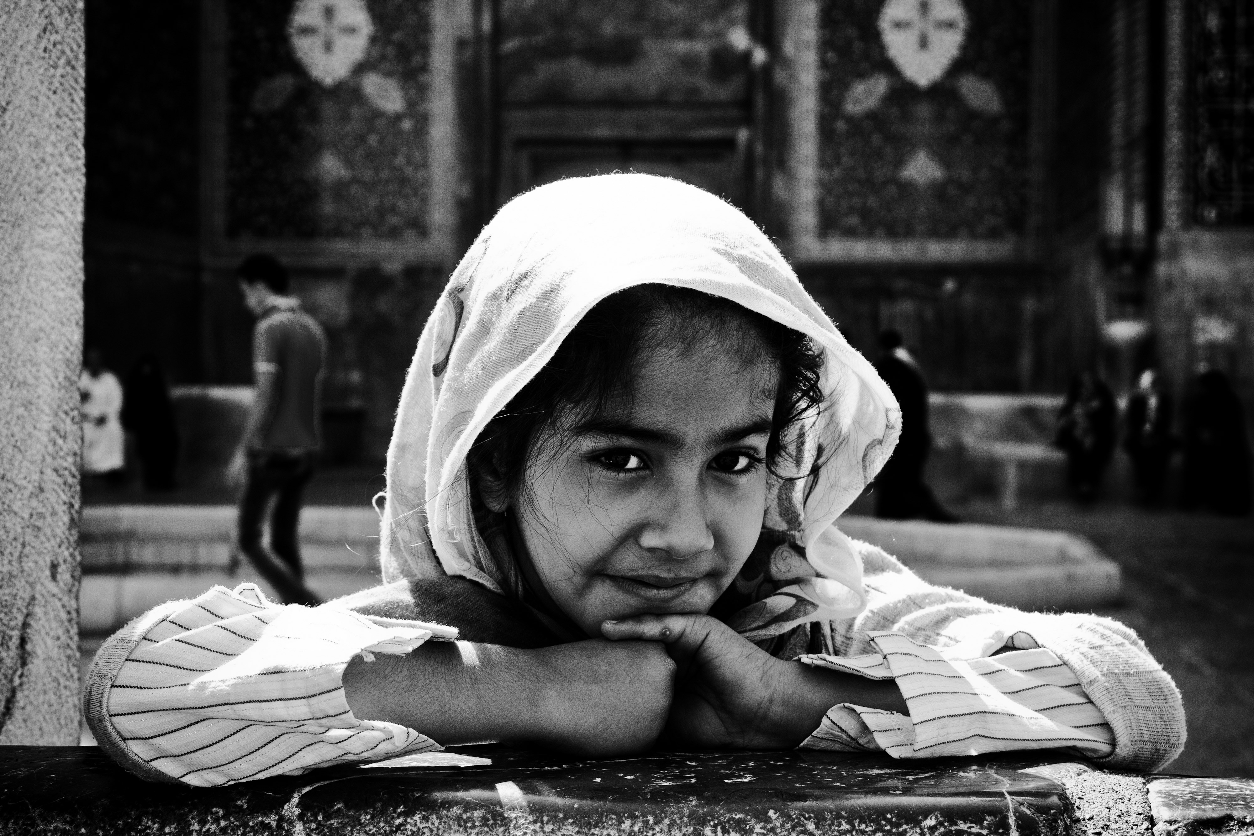 Artwork White scarf by shahrouz heidari Artwork White scarf by shahrouz heidari