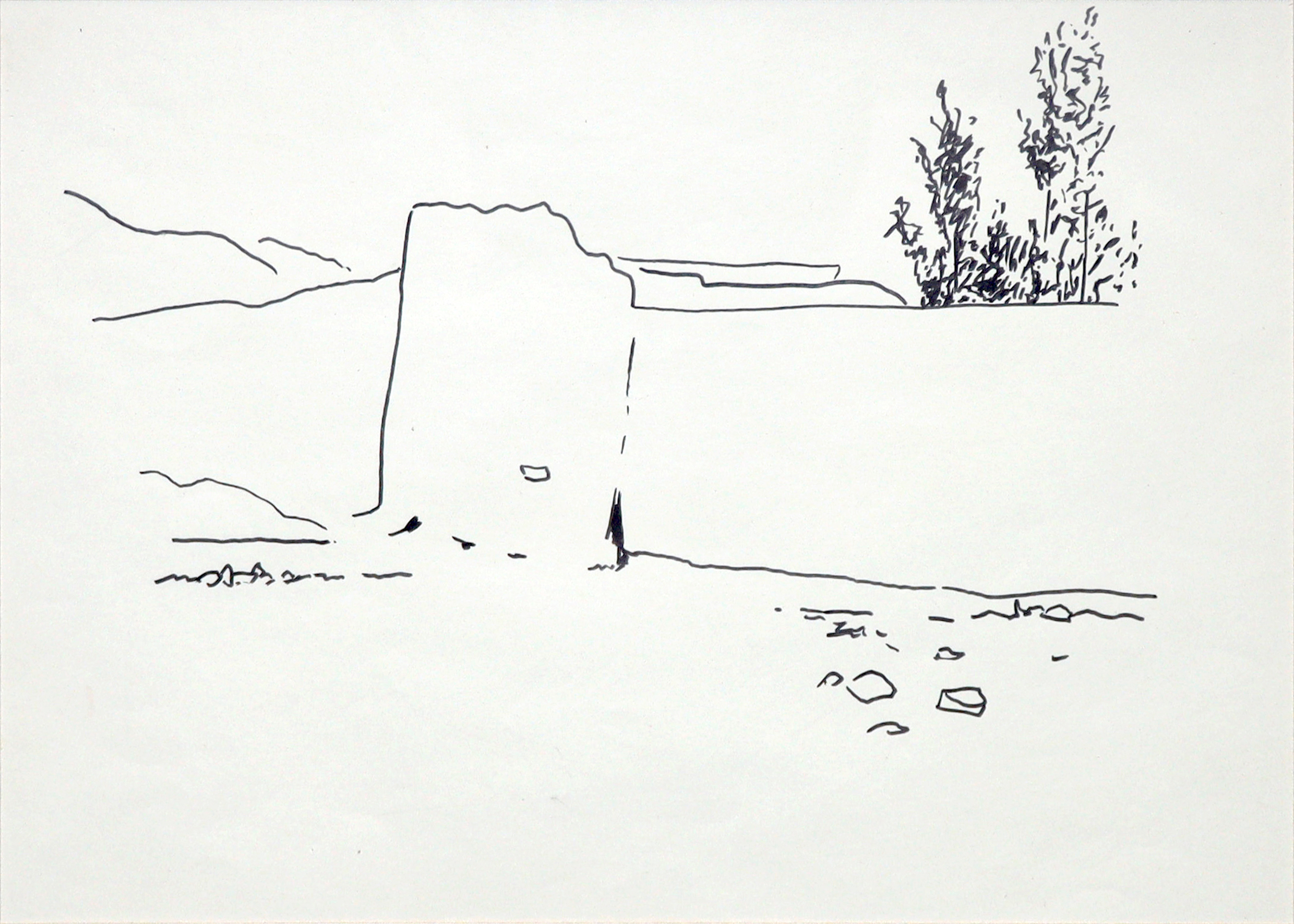 Artwork Untitled by Sohrab Sepehri Artwork Untitled by Sohrab Sepehri