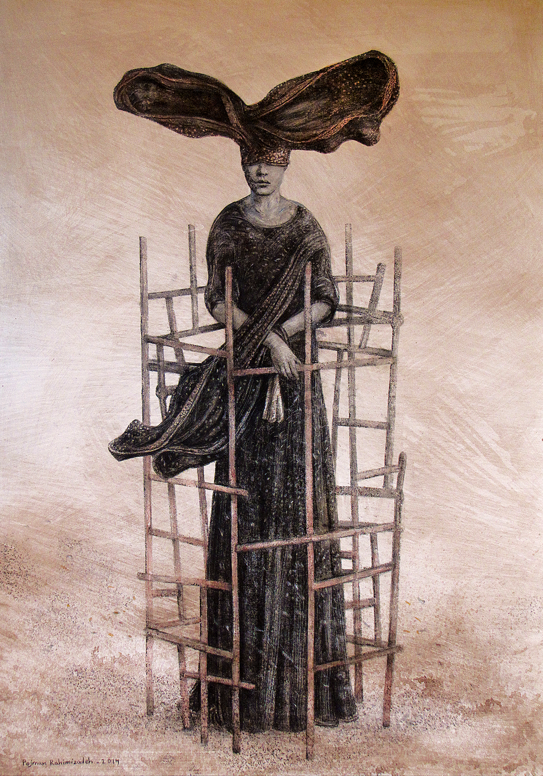 اثر بدون عنوان از پژمان رحیمی زاده اثر بدون عنوان از پژمان رحیمی زاده