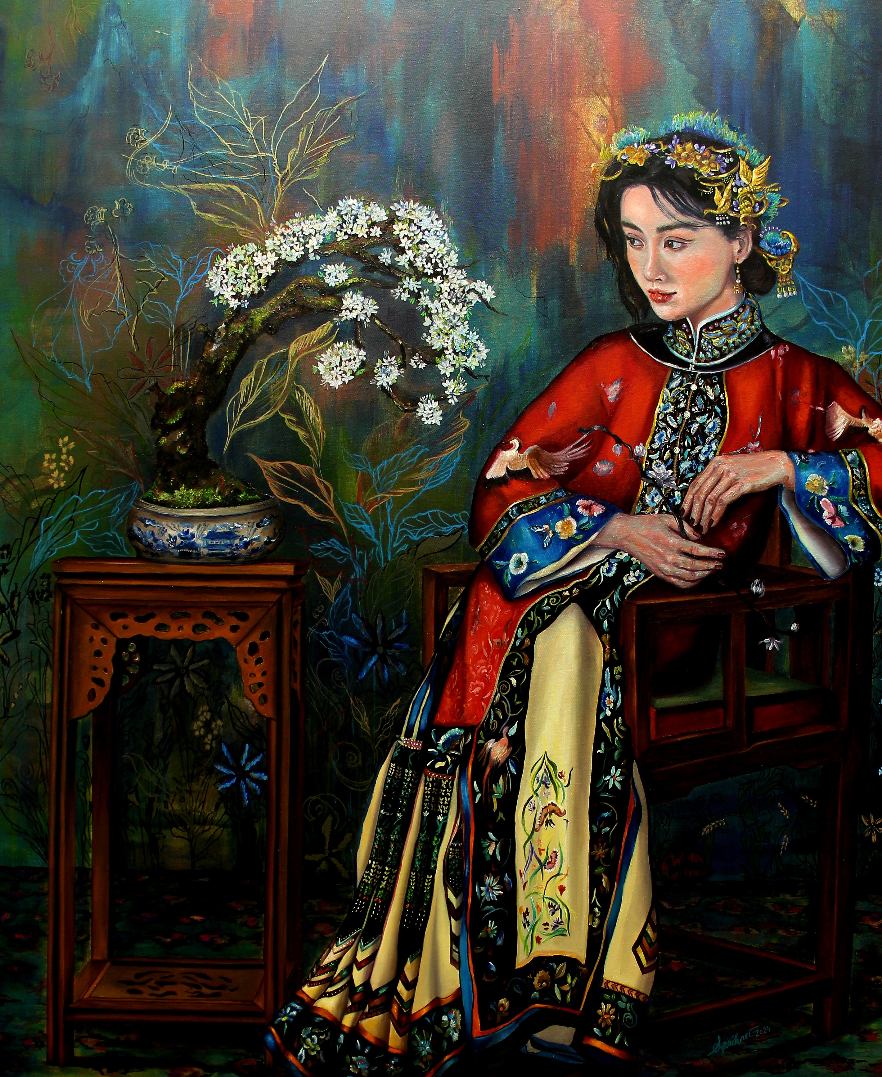 Artwork A time for hope by Sepideh Bagheri Artwork A time for hope by Sepideh Bagheri