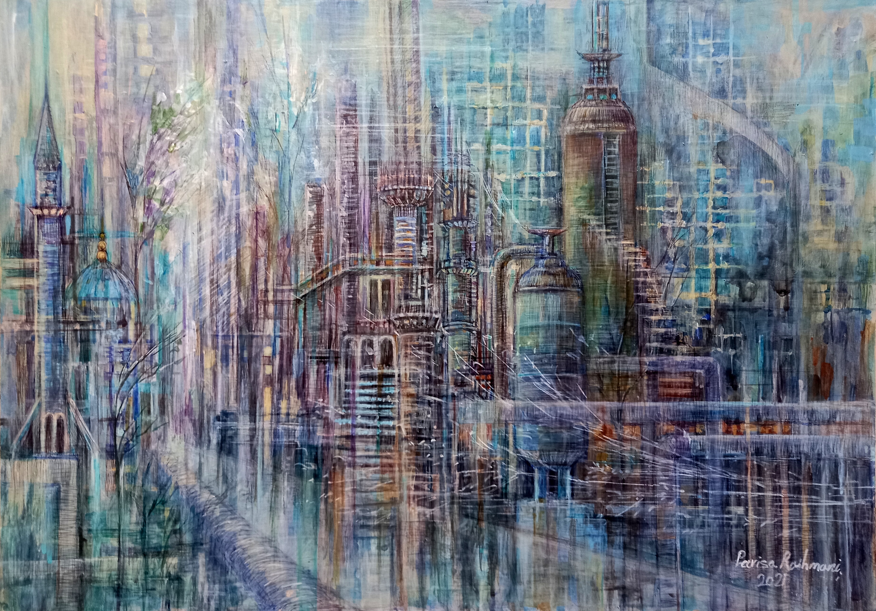 Artwork No subject 11 by Parisa Rahmani Artwork No subject 11 by Parisa Rahmani