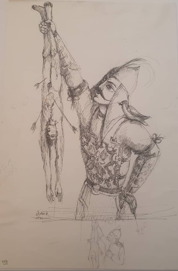 Artwork Untitled by Aliakbar Sadeghi Artwork Untitled by Aliakbar Sadeghi