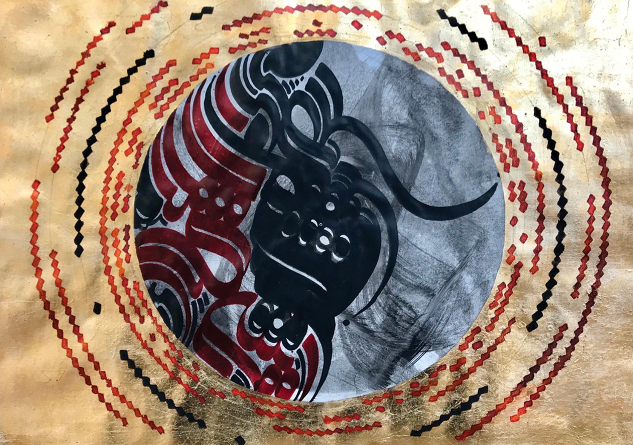 Artwork vicious circle 3 by Koorosh Momeny Artwork vicious circle 3 by Koorosh Momeny