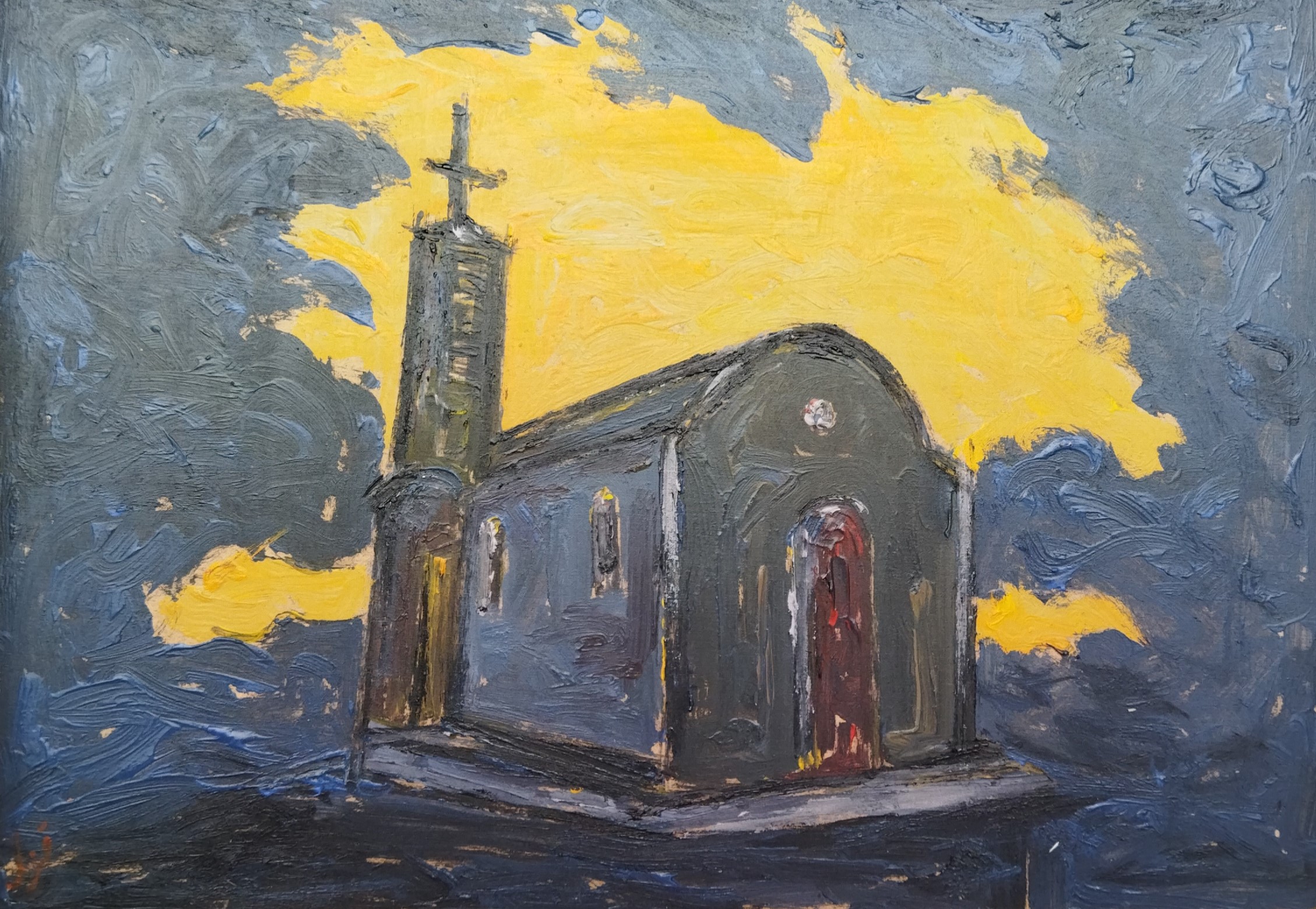 اثر کلیسا از اعظم قزل اثر کلیسا از اعظم قزل