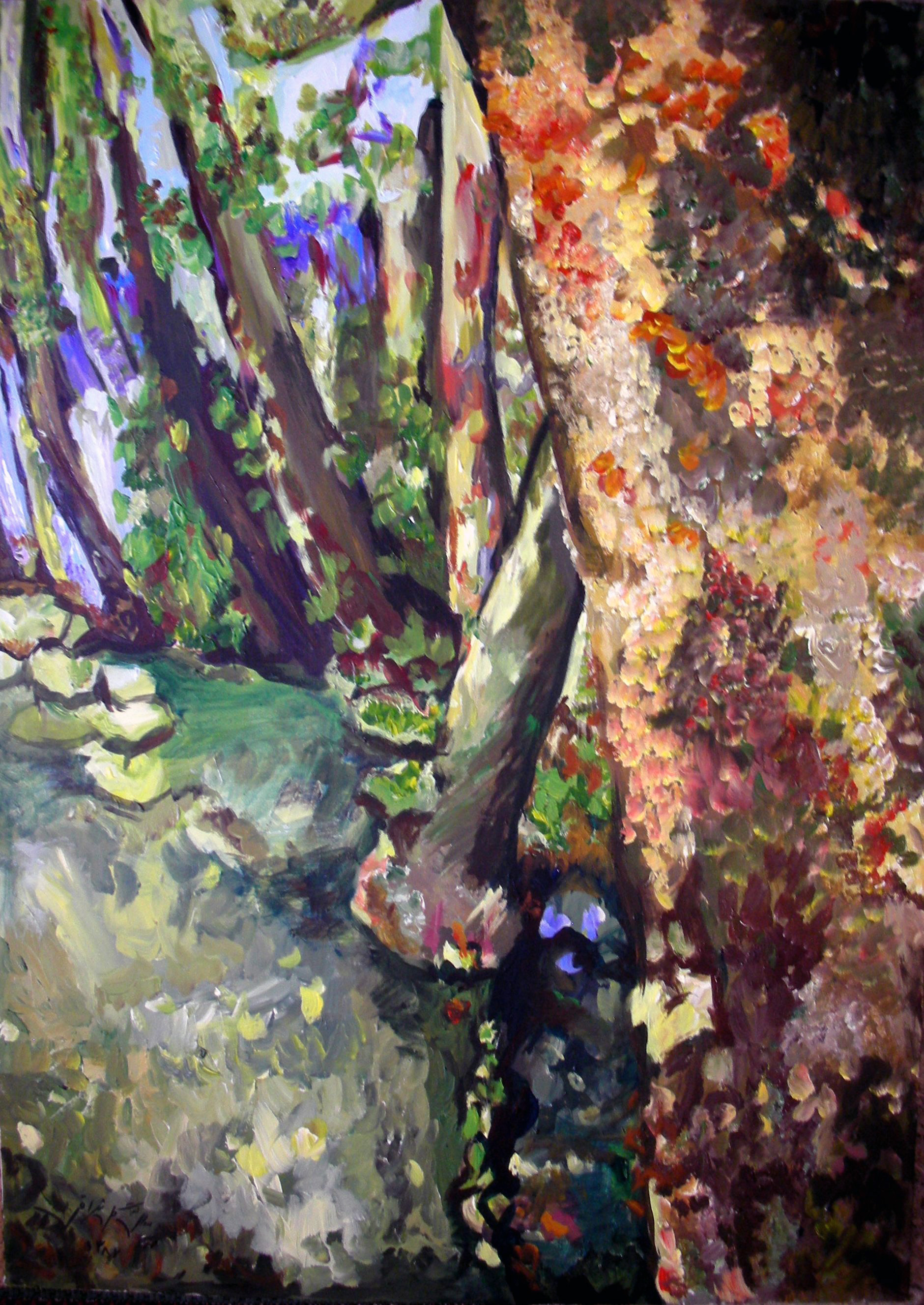 اثر لکه های درخت سبز از سالومه گل نراقی اثر لکه های درخت سبز از سالومه گل نراقی