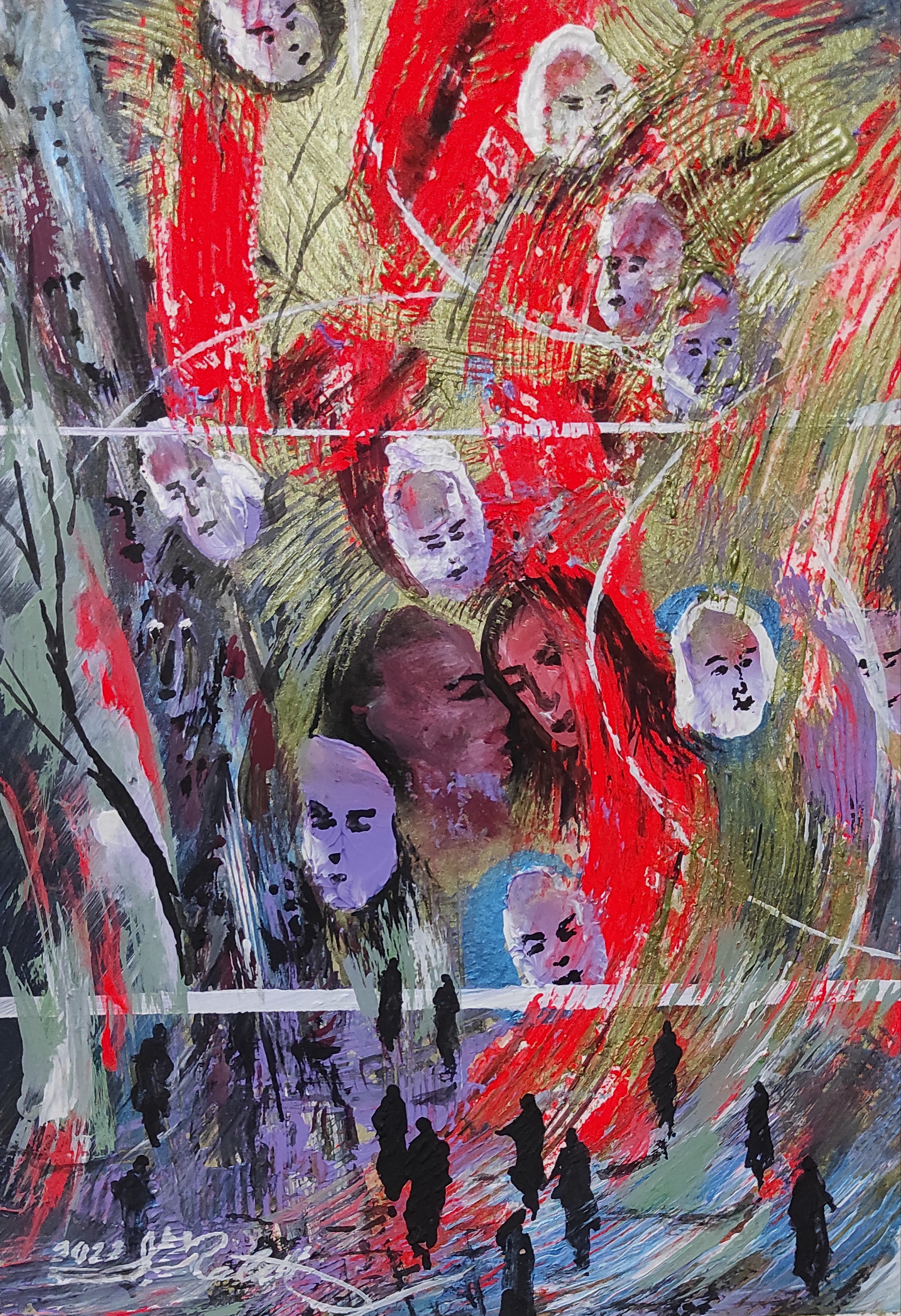 Artwork Life in suffering by abdolreza rabeti Artwork Life in suffering by abdolreza rabeti