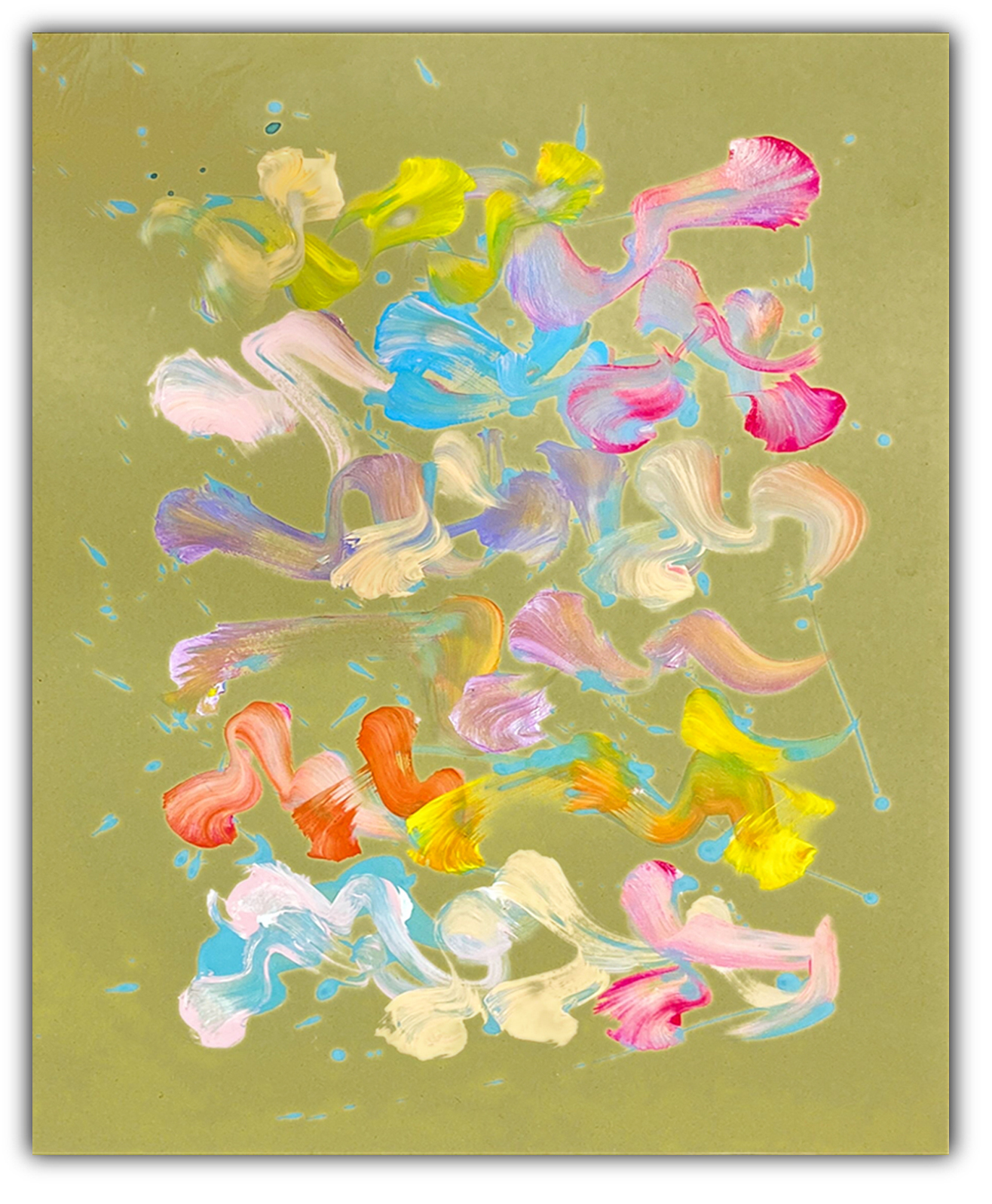 Artwork pathoglyphics - dance of color 01 by saghar moshiri amin Artwork pathoglyphics - dance of color 01 by saghar moshiri amin