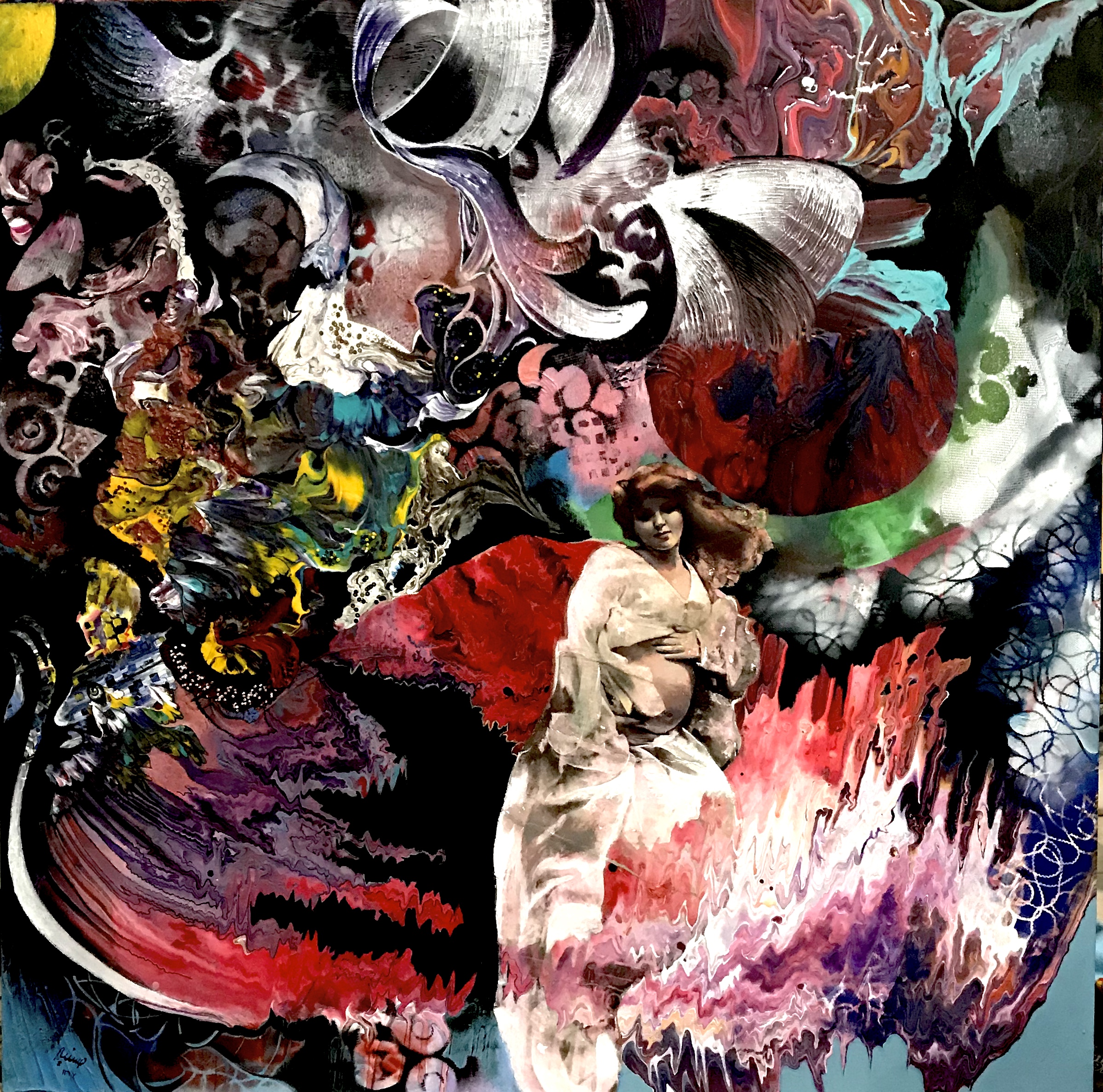 اثر بدون عنوان هفده از حسنیه رومی اثر بدون عنوان هفده از حسنیه رومی