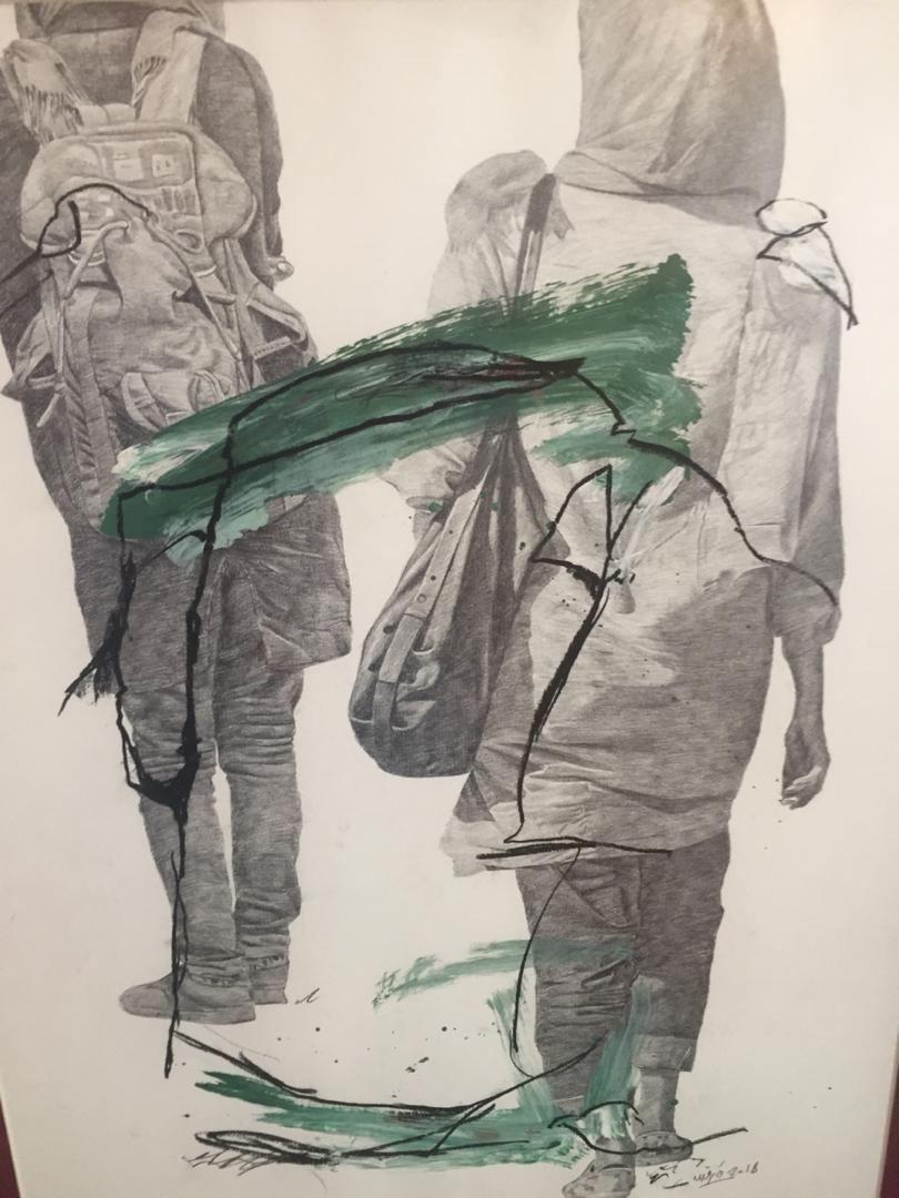 اثر بدون عنوان از داریوش قرهزاد اثر بدون عنوان از داریوش قرهزاد