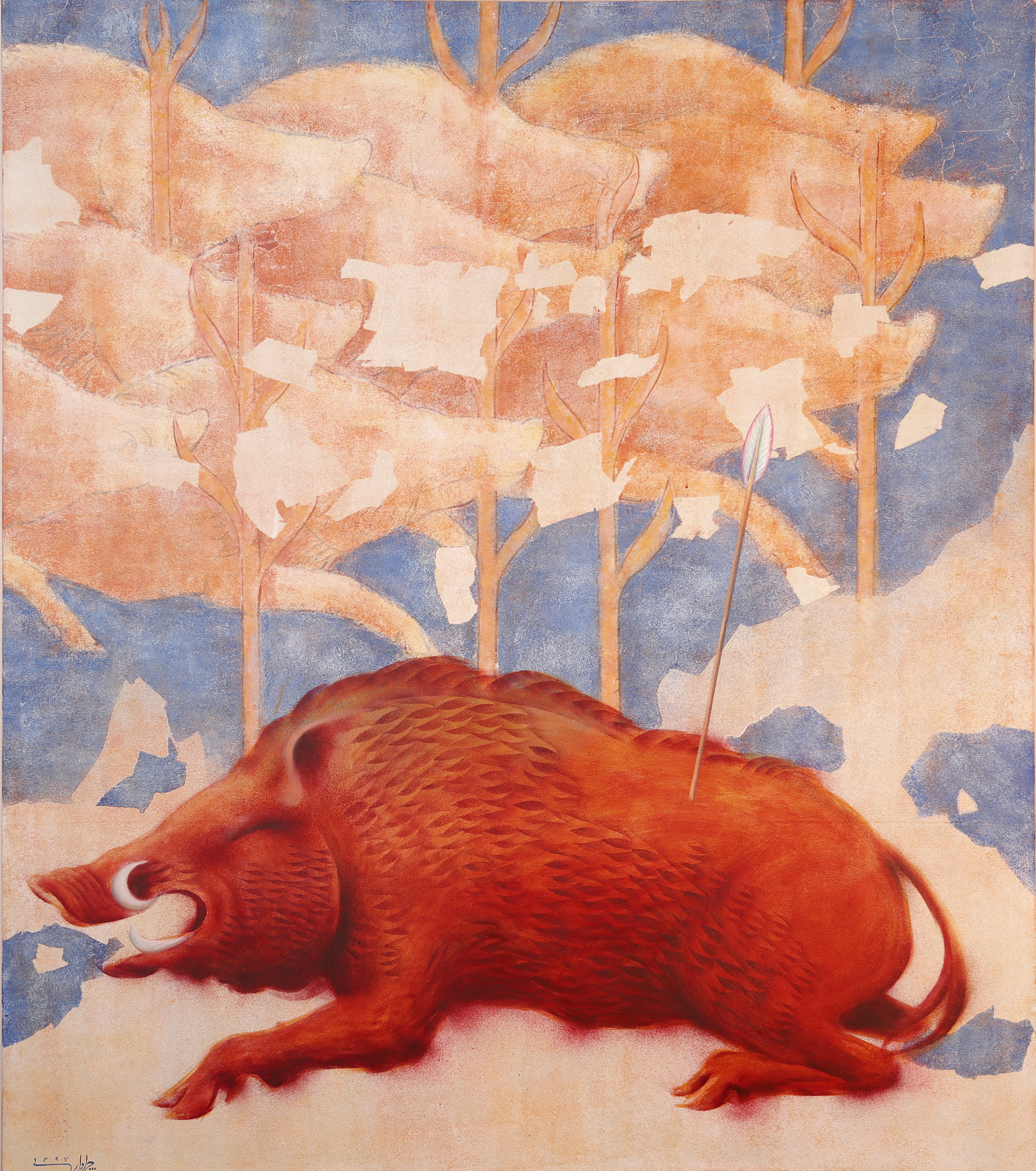 اثر نخجیرگاه8 از سعید چاواری اثر نخجیرگاه8 از سعید چاواری