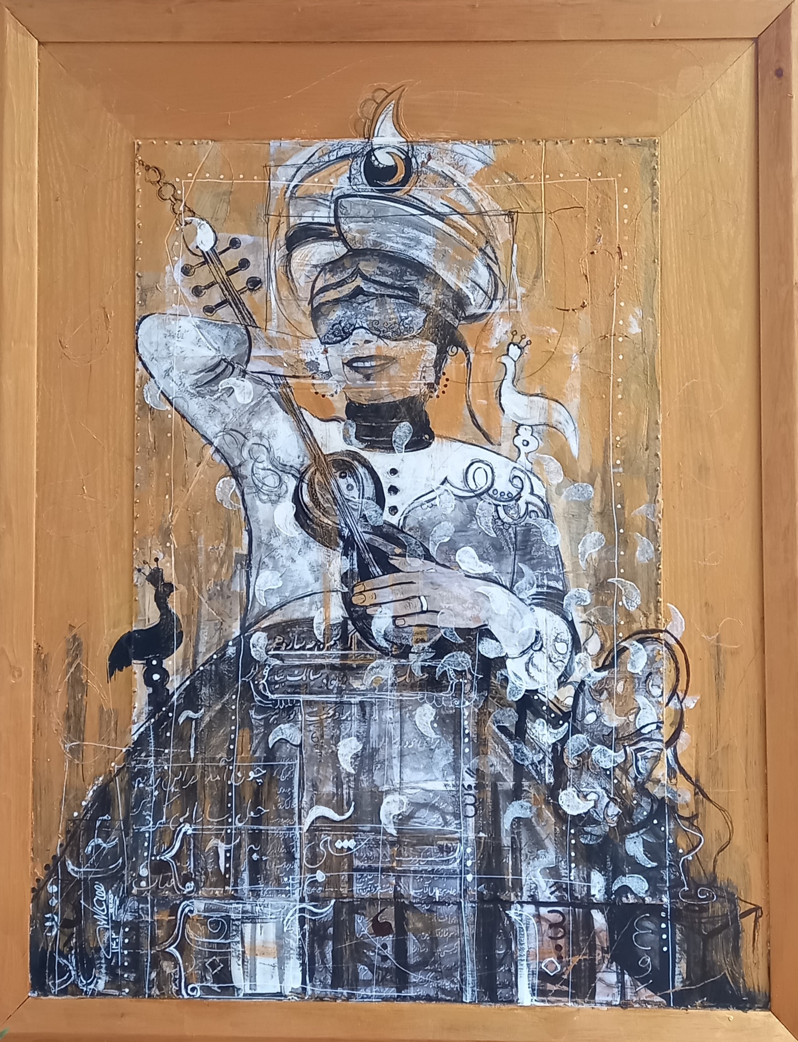 اثر بدون عنوان شش از روجا علی نژاد اثر بدون عنوان شش از روجا علی نژاد