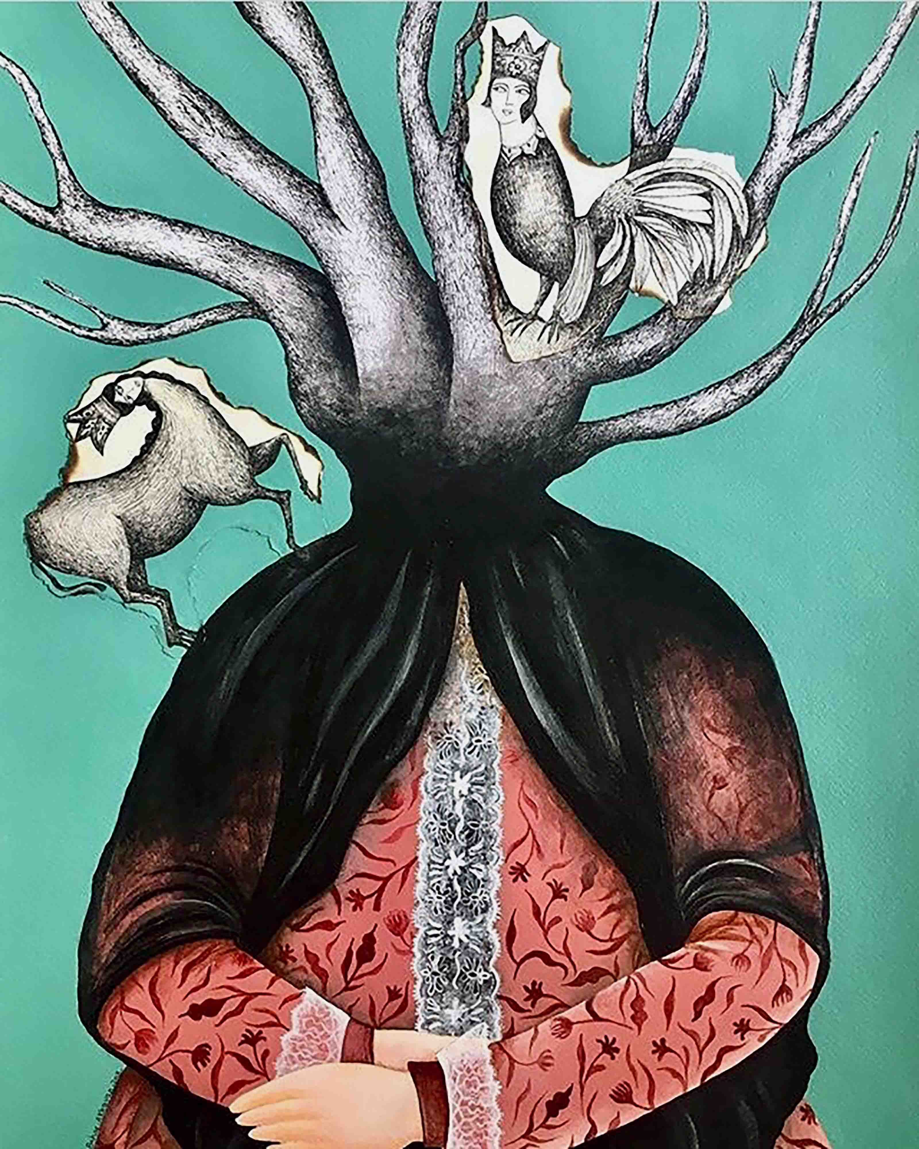 Artwork A woman from a distant land by Bahar Akhavan Artwork A woman from a distant land by Bahar Akhavan