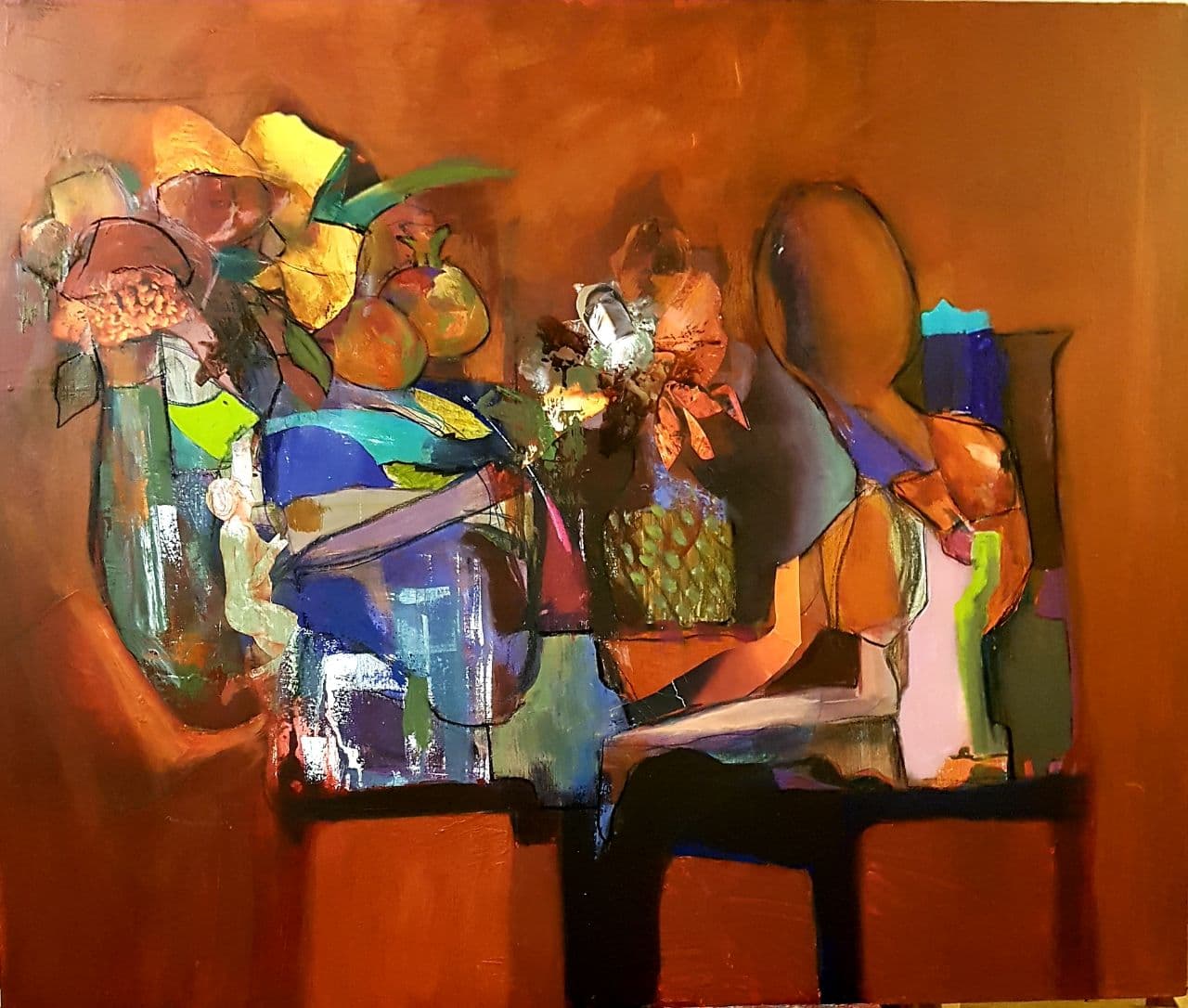 Artwork untitled - twenty eight by Fereshteh Setayesh Artwork untitled - twenty eight by Fereshteh Setayesh