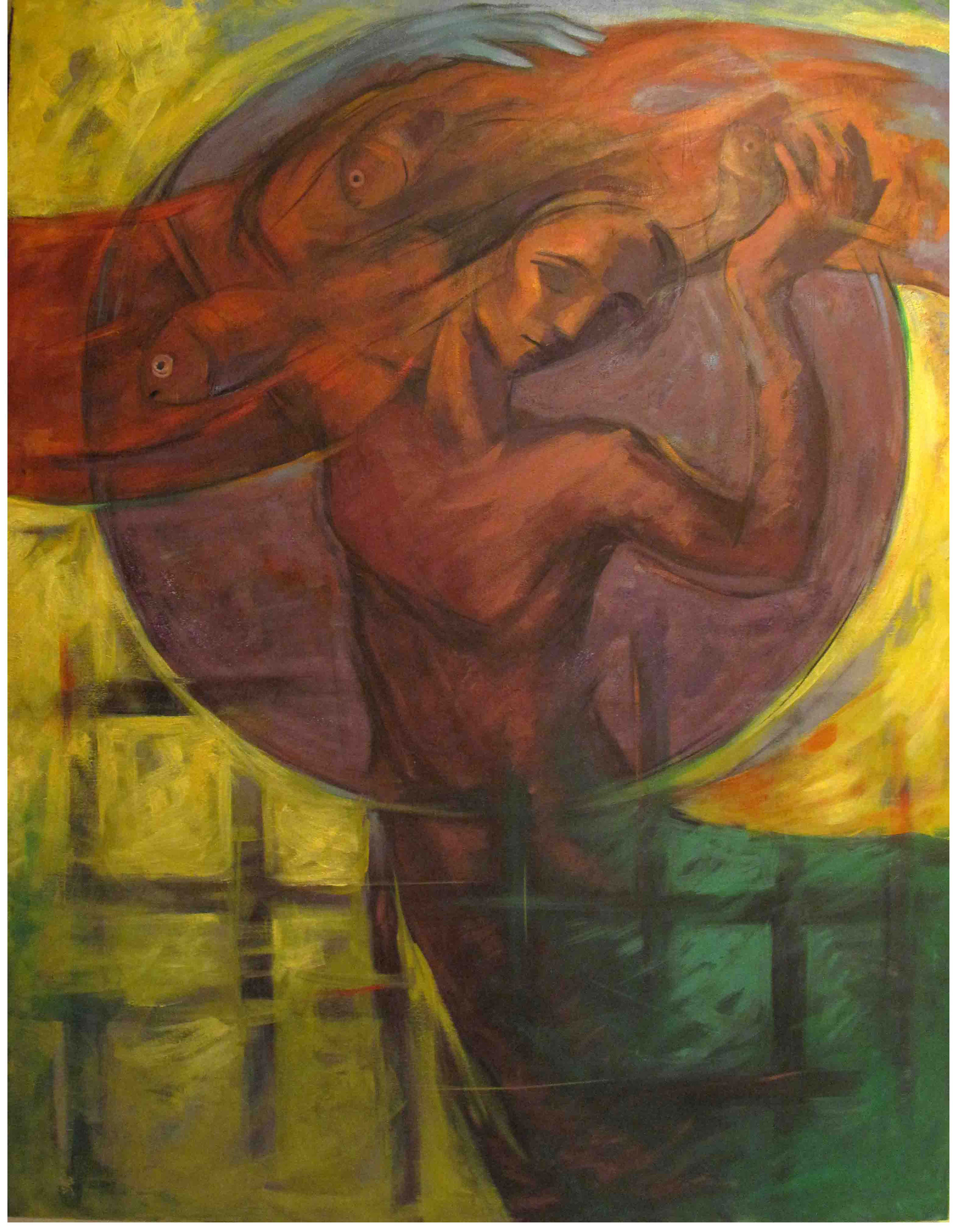 Artwork woman o fish by hossein zeraati Artwork woman o fish by hossein zeraati