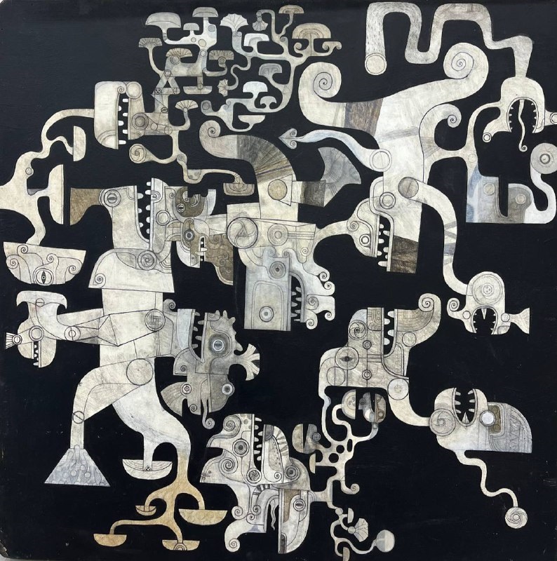 اثر بدون عنوان از حمید رضا اکرم اثر بدون عنوان از حمید رضا اکرم