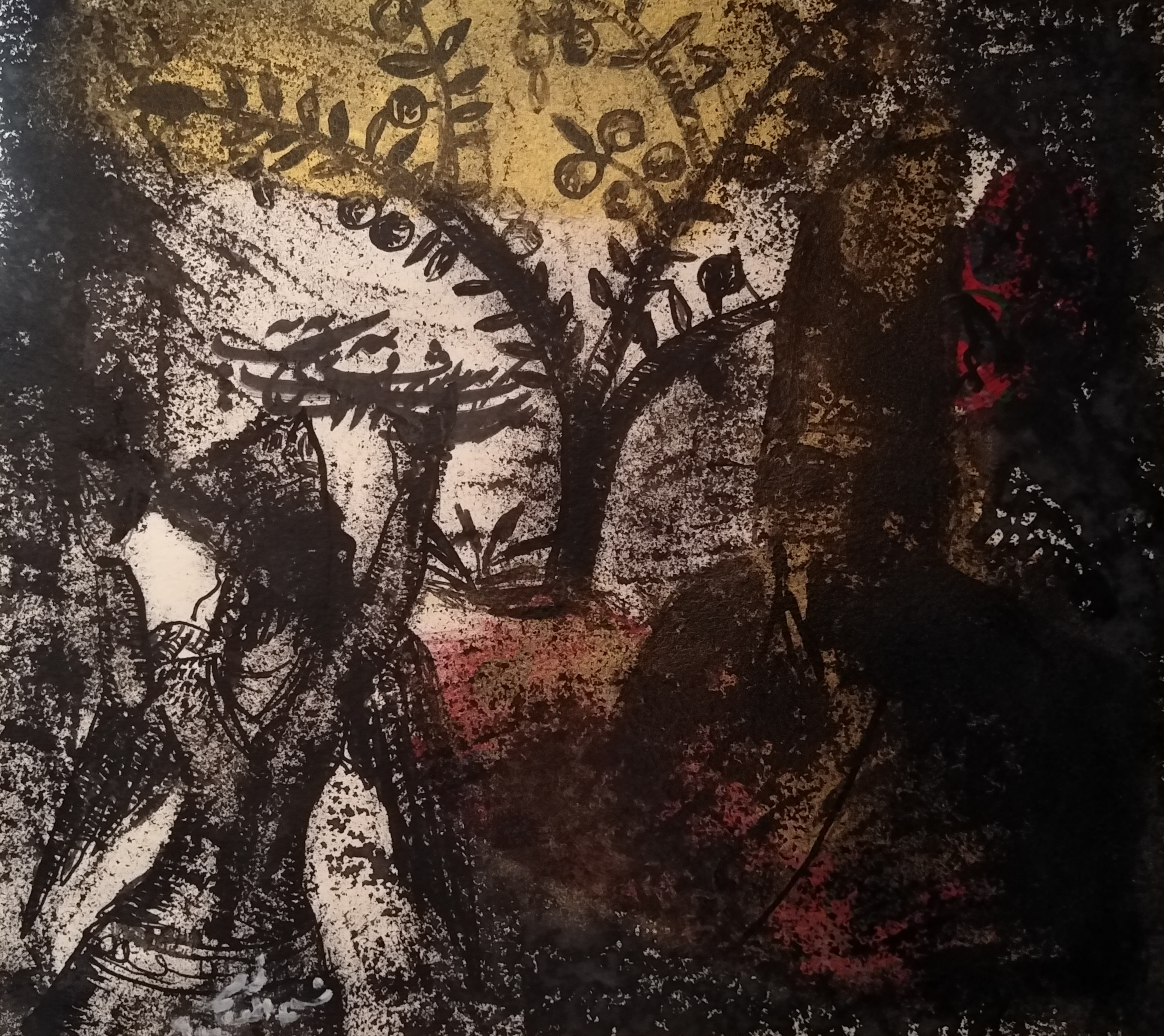 Artwork The Black hall 6 by Nasim Zolfaghar Artwork The Black hall 6 by Nasim Zolfaghar