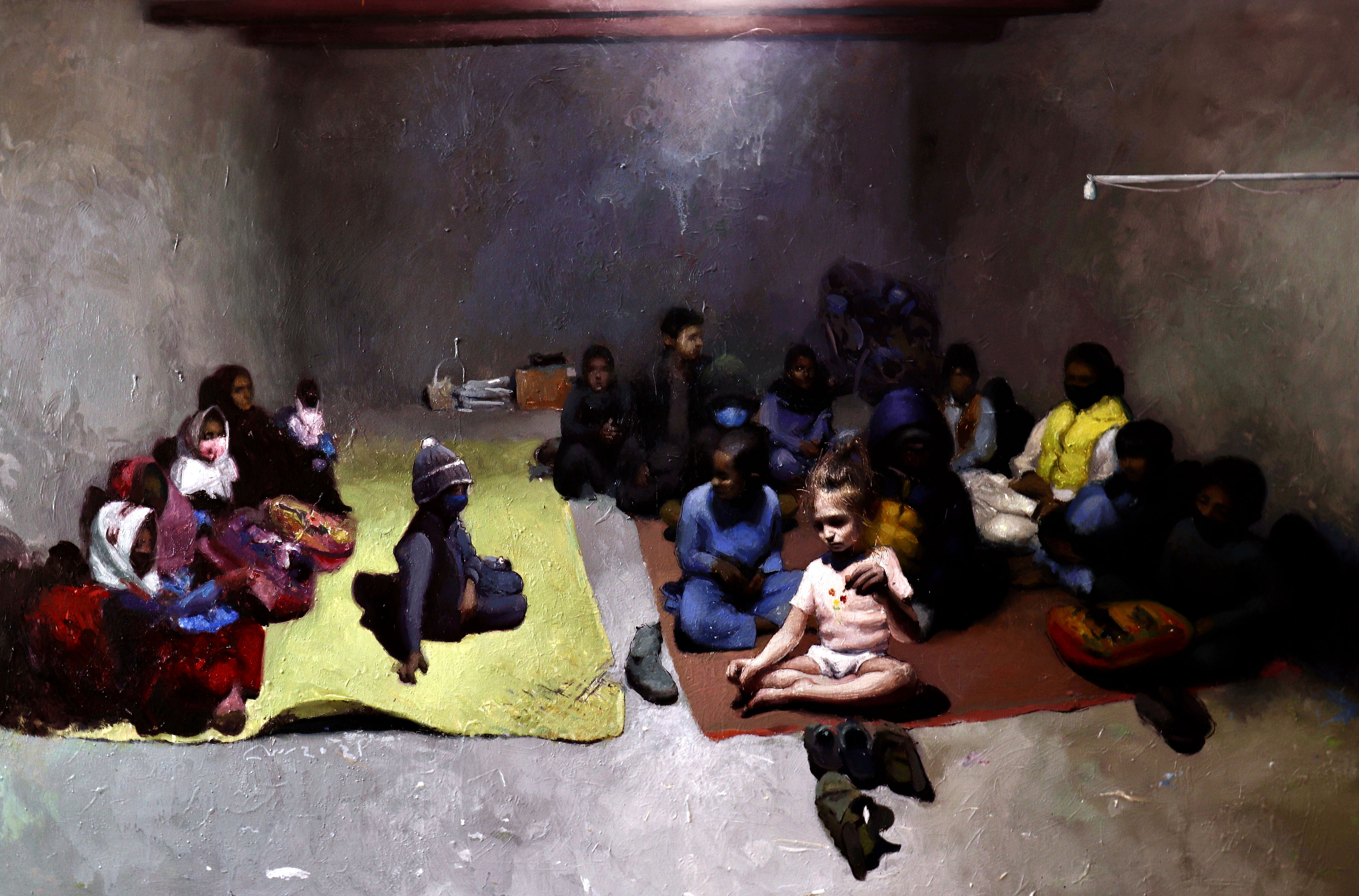 Artwork Fanoj children by Yaser Mirzaee Artwork Fanoj children by Yaser Mirzaee