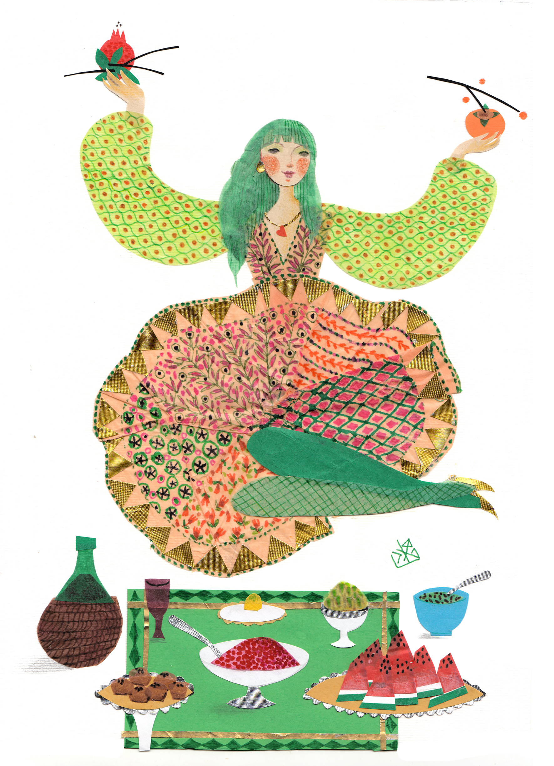 Artwork Yalda-2 by hoda hadadi Artwork Yalda-2 by hoda hadadi