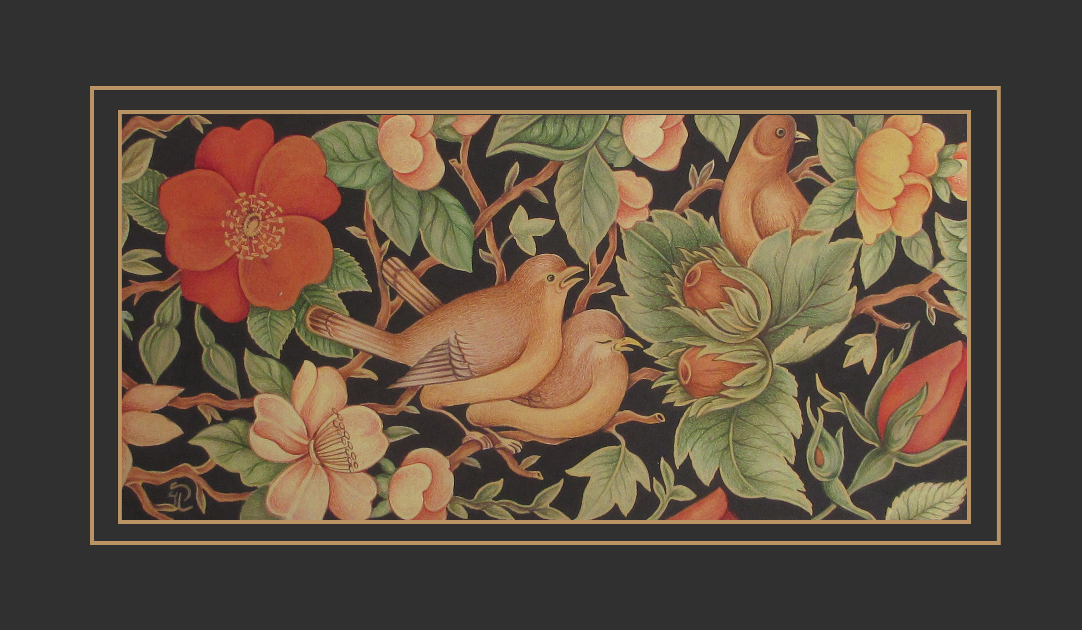 اثر گل و مرغ از سارا پیامی اثر گل و مرغ از سارا پیامی