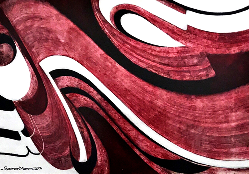 Artwork The veins of my eyes by Koorosh Momeny Artwork The veins of my eyes by Koorosh Momeny