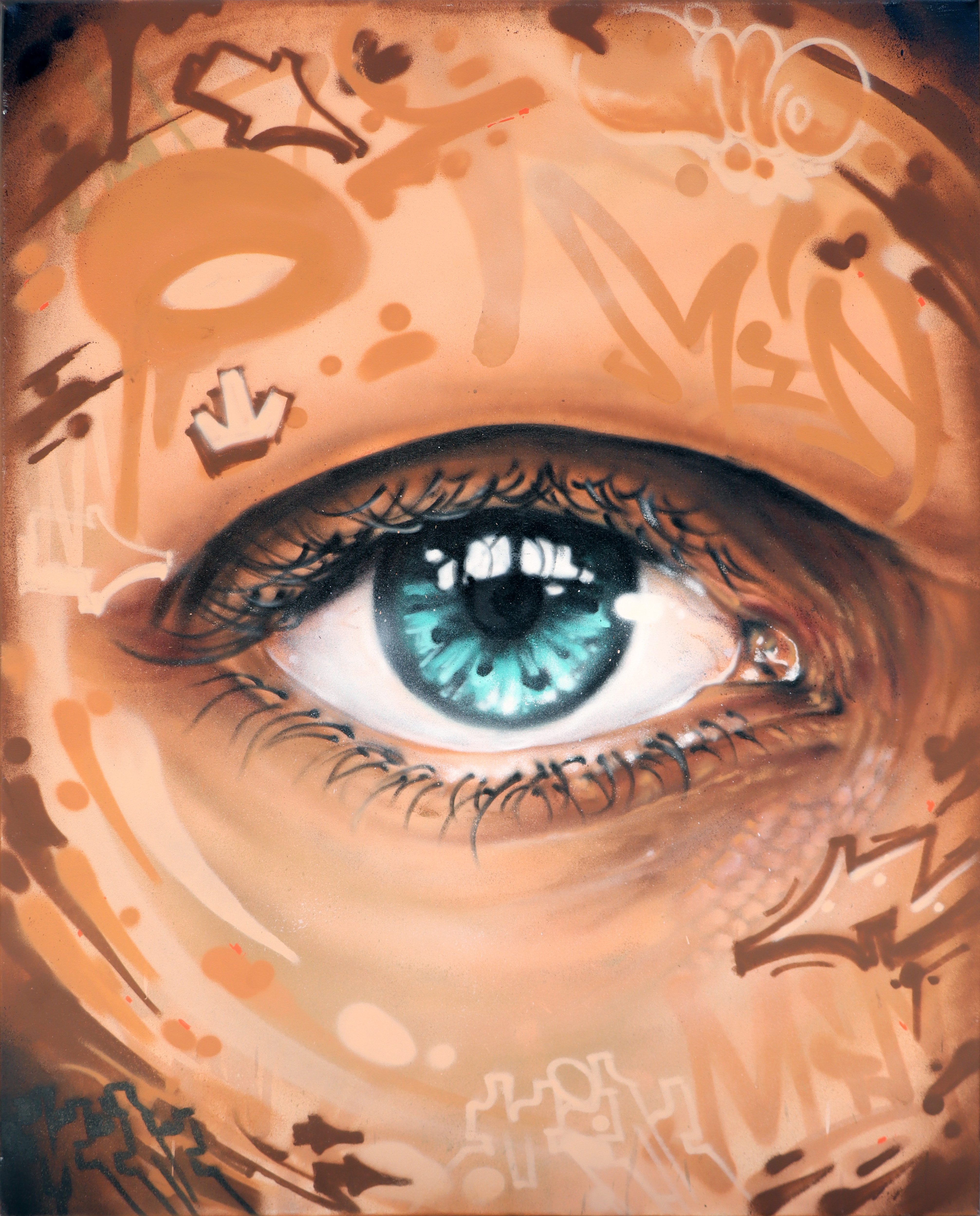 اثر بدون عنوان از مین MIN اثر بدون عنوان از مین MIN