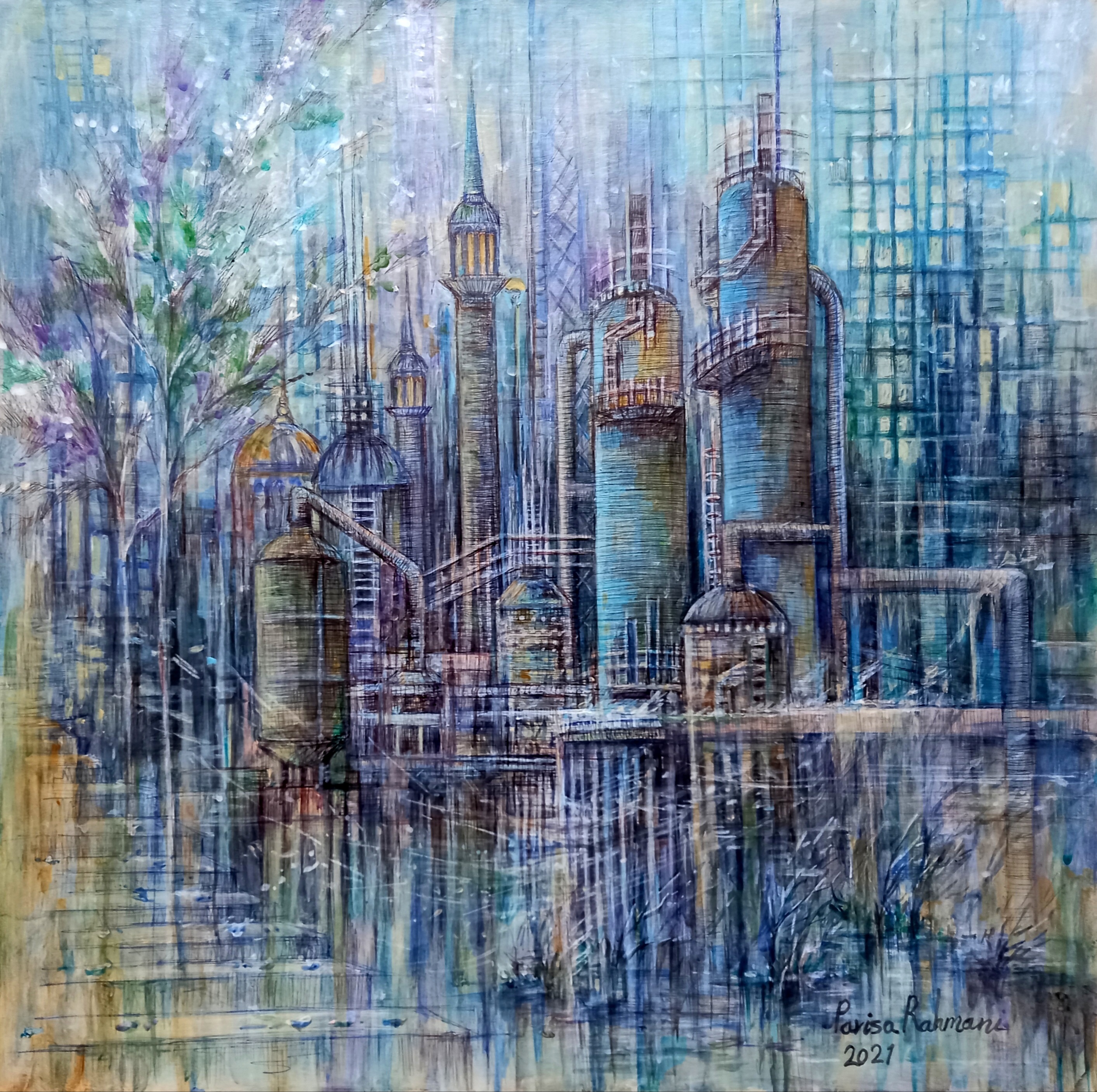 Artwork No subject 12 by Parisa Rahmani Artwork No subject 12 by Parisa Rahmani