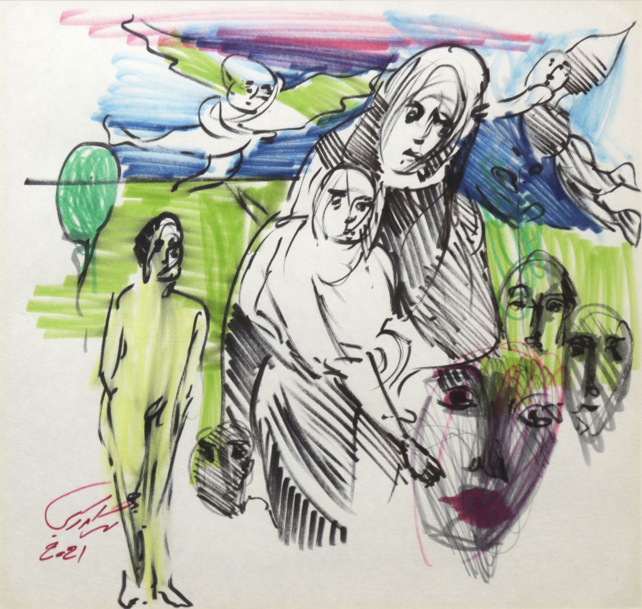 Artwork Untitled by Shahram Karimi Artwork Untitled by Shahram Karimi